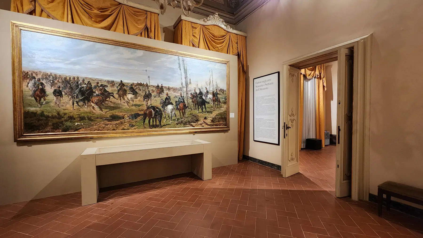 Neugestaltung des Museo Fattori in Livorno: neue Fattori-Säle im ersten Stock