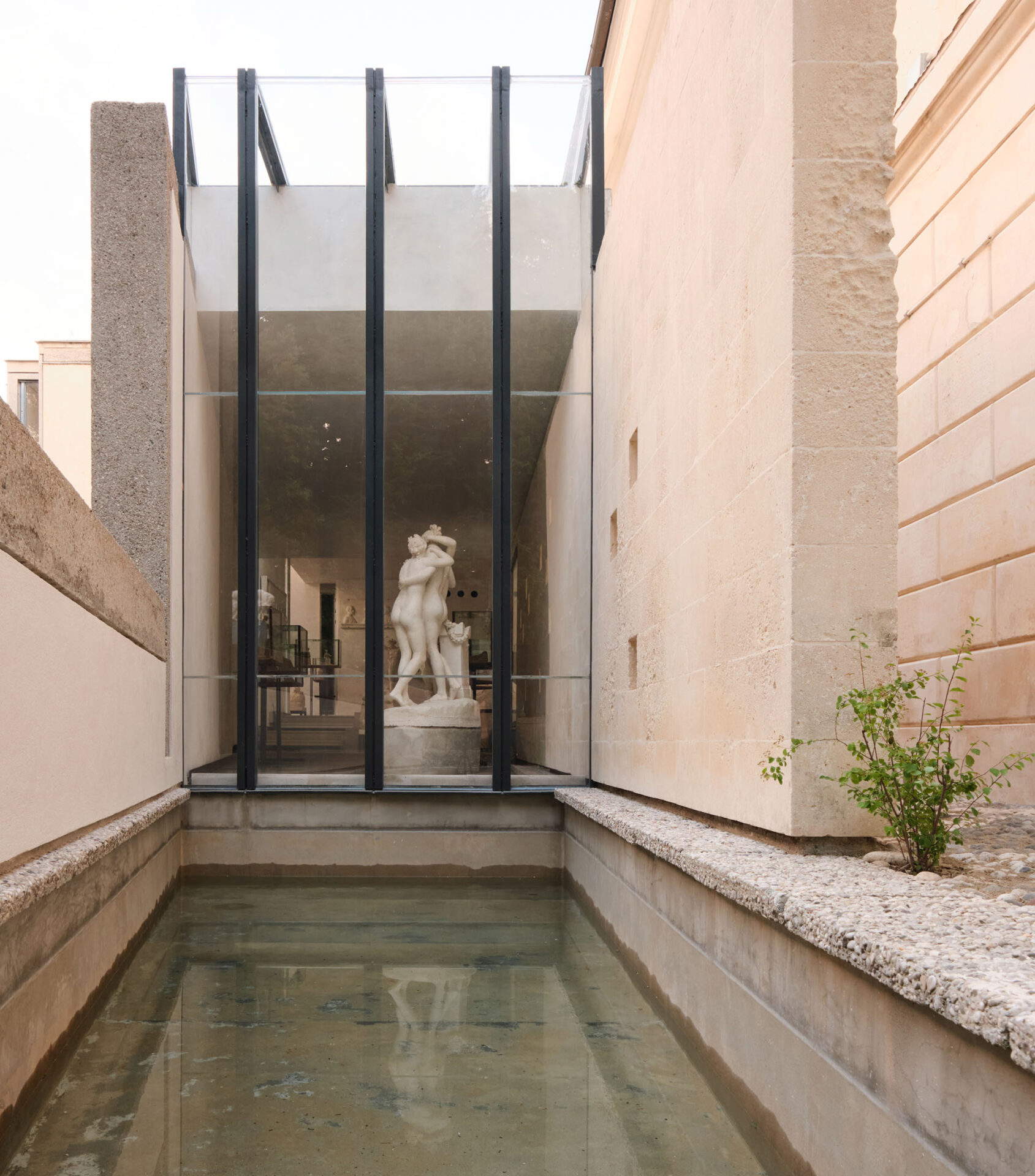 Museo Gypsotheca Antonio Canova di Possagno, Ala Scarpa restaurata. Foto: Lino Zanesco