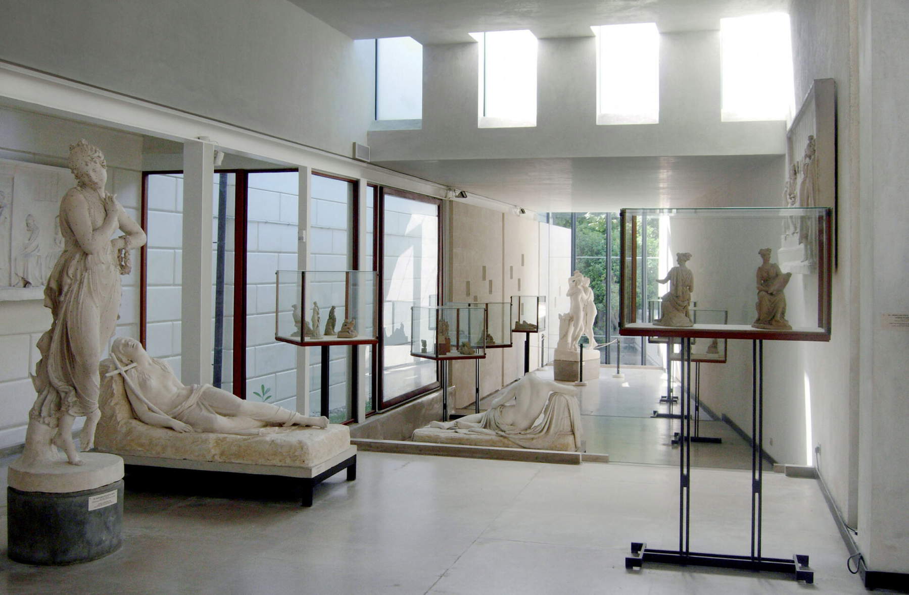 Museo Gypsotheca Antonio Canova di Possagno, Ala Scarpa restaurata. Foto: Lino Zanesco