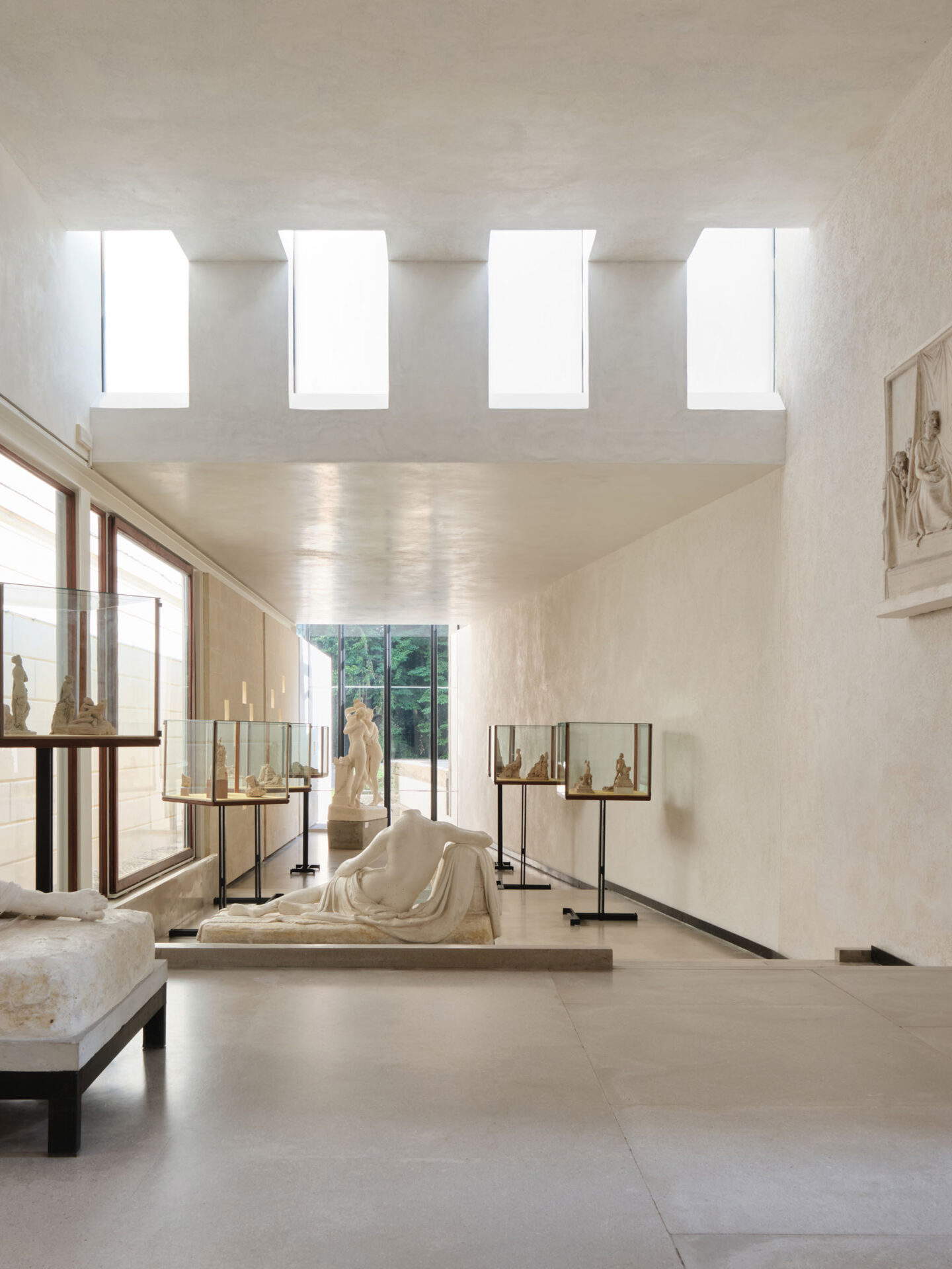 Museo Gypsotheca Antonio Canova di Possagno, Ala Scarpa restaurata. Foto: Lino Zanesco
