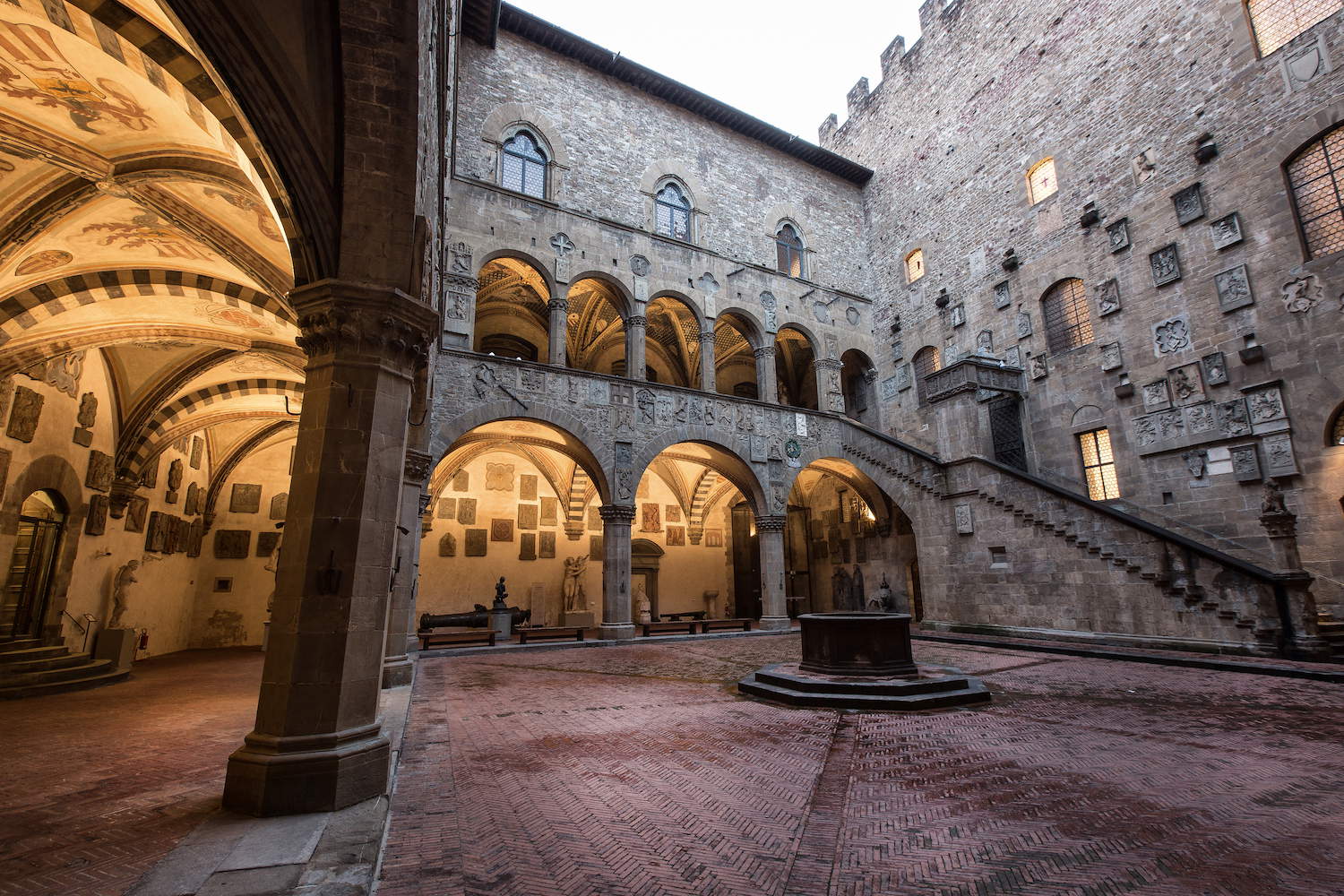 Courtyard of the Bargello National Museum