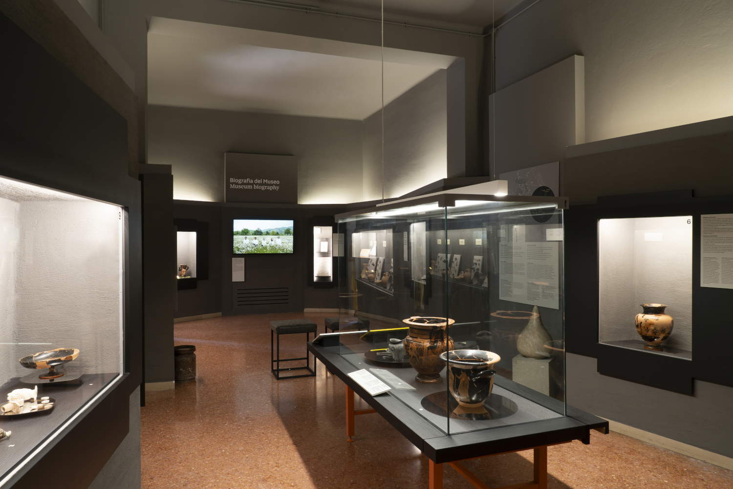 MNEMA - National Etruscan Museum "Pompeo Aria" in Marzabotto (BO). Photo: Ornella De Carlo
