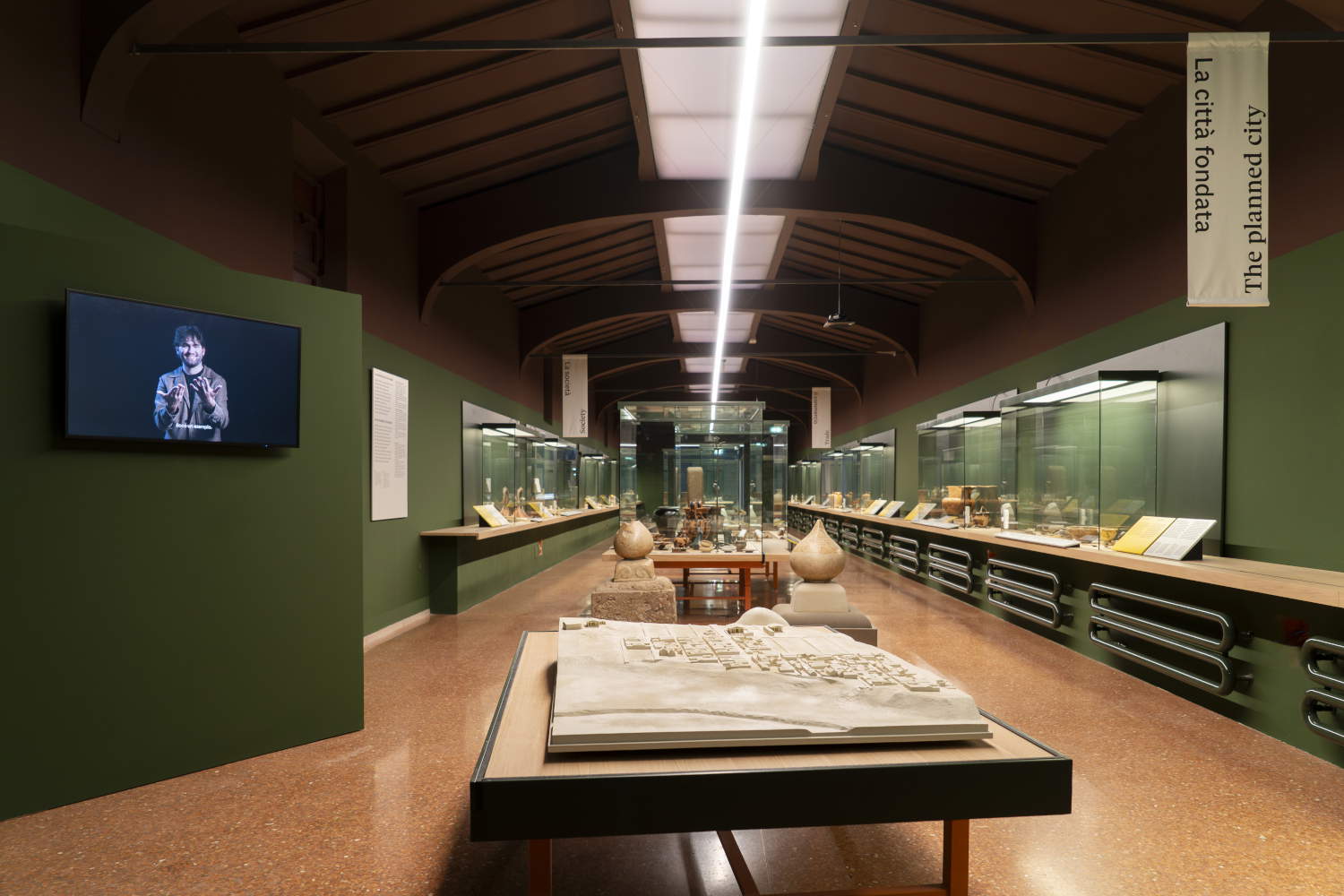MNEMA - National Etruscan Museum "Pompeo Aria" in Marzabotto (BO). Photo: Ornella De Carlo