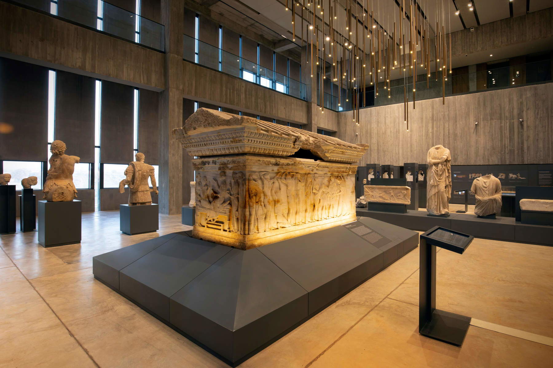 Museo di Troia di &Ccedil;anakkale. Foto: T&uuml;rkiye Turizm ve Tanıtım Geliştirme Ajansı (&ldquo;TGA&rdquo;)