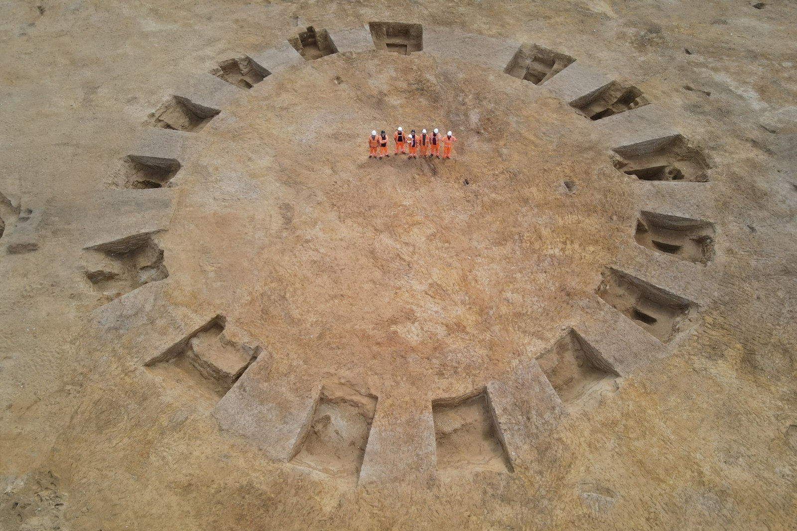 El yacimiento neolítico. Foto: RWE