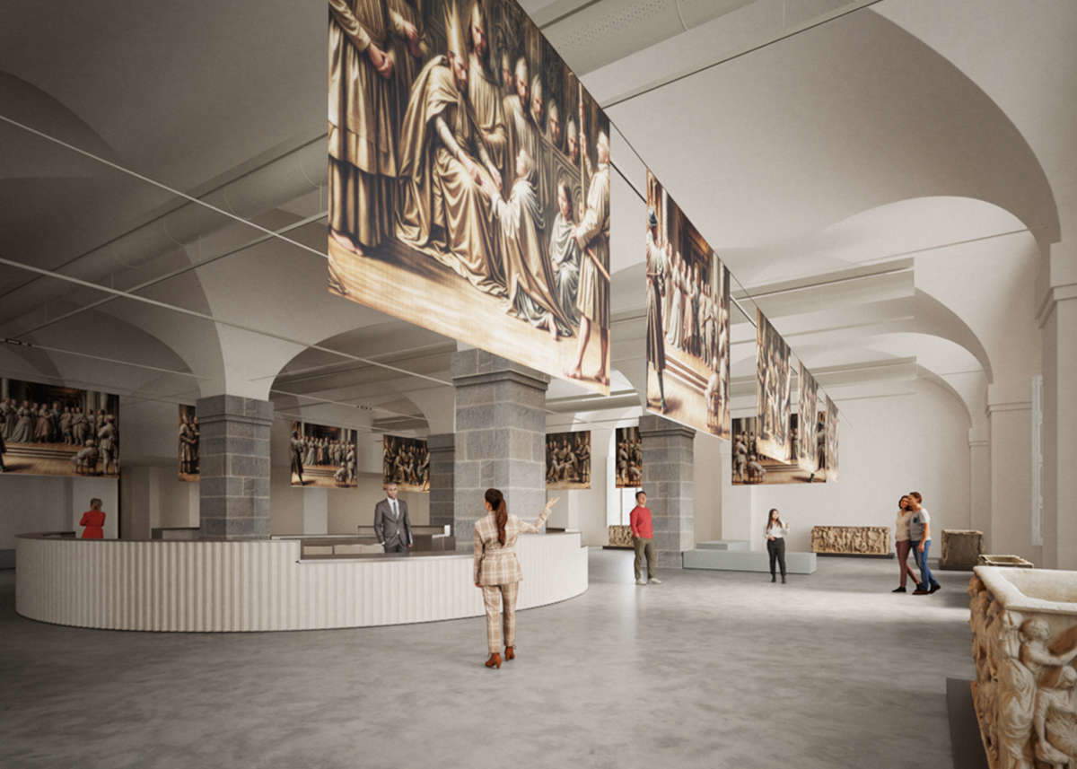 New Uffizi Reception Area
