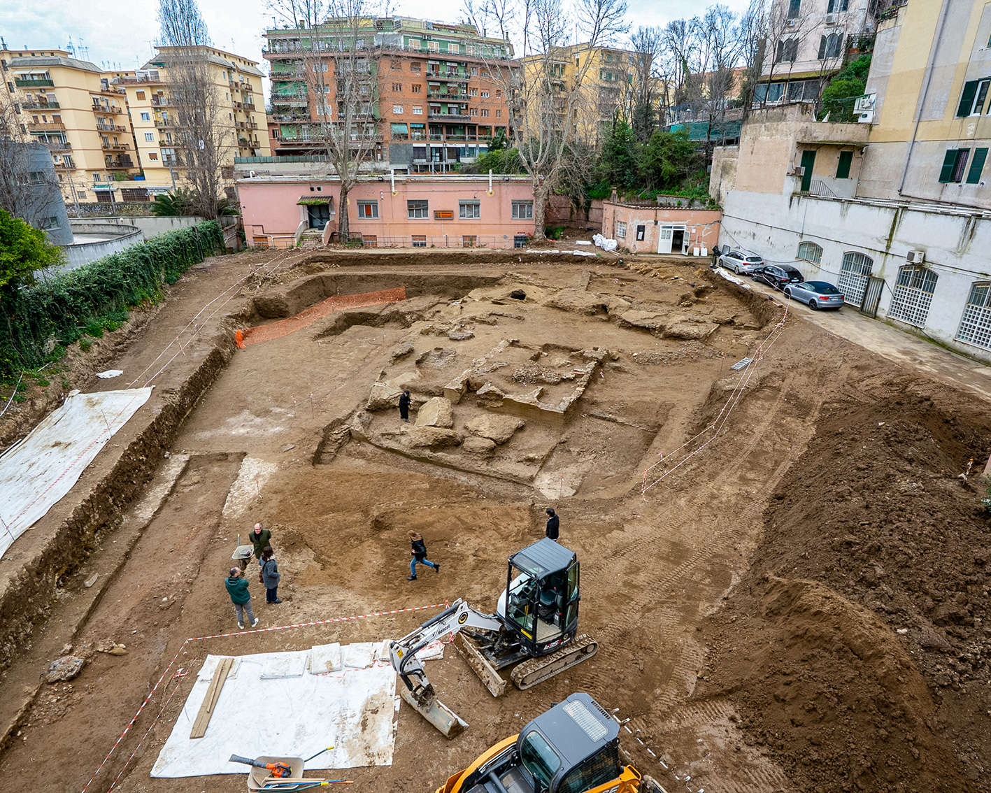 Nuevos hallazgos en la Necrópolis Ostiense. Foto: Superintendencia Especial de Roma