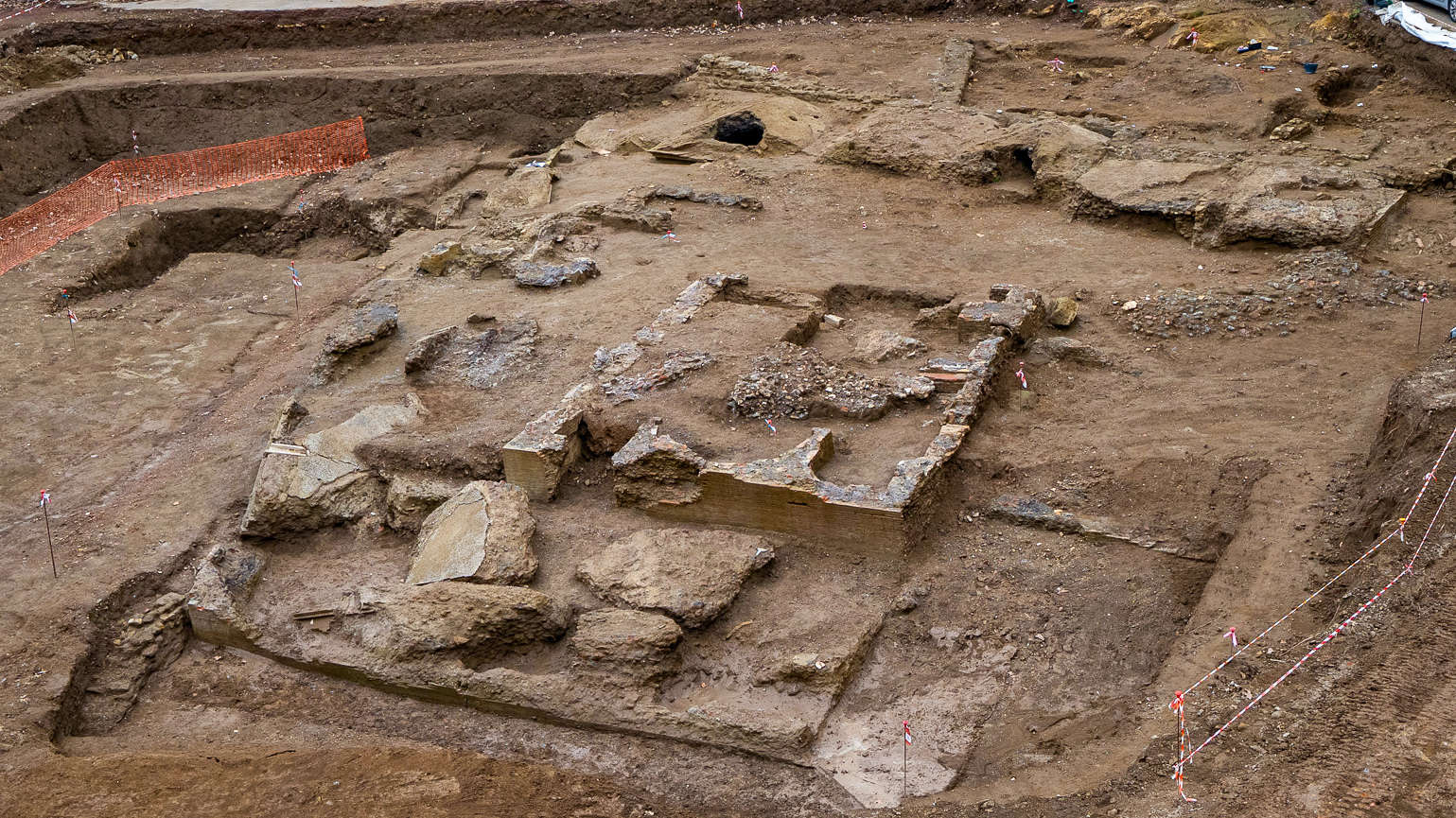 Nuevos hallazgos en la Necrópolis Ostiense. Foto: Superintendencia Especial de Roma