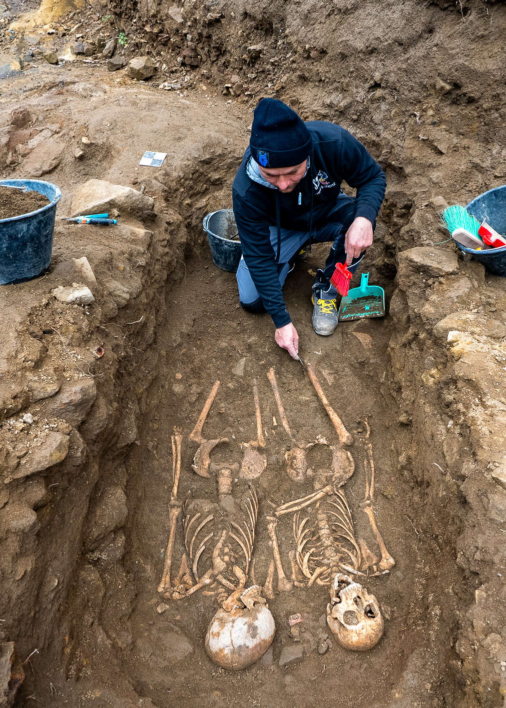 Nuevos hallazgos en la Necrópolis Ostiense. Foto: Superintendencia Especial de Roma