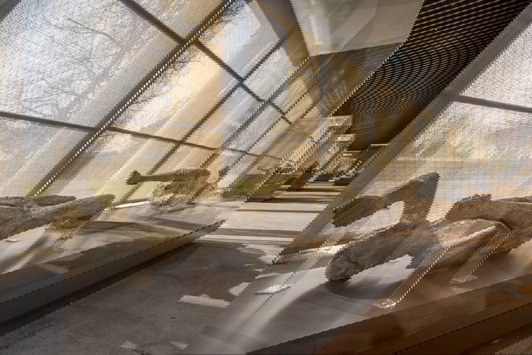 Le parcours dédié aux moulages des victimes de l'éruption du Vésuve en 79 après J.-C. Photo : Parc archéologique de Pompéi