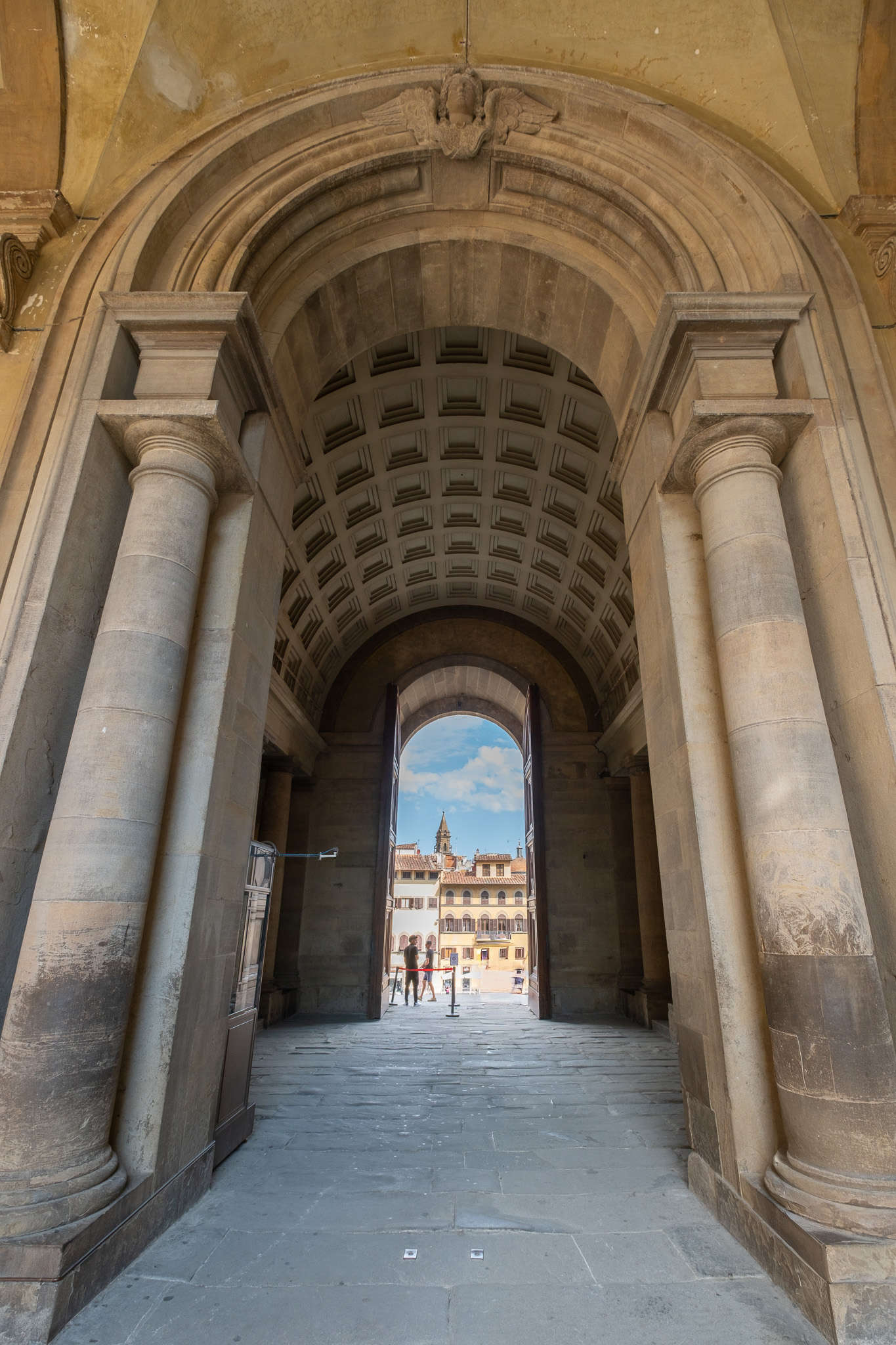 Le palais Pitti, la nouvelle entrée