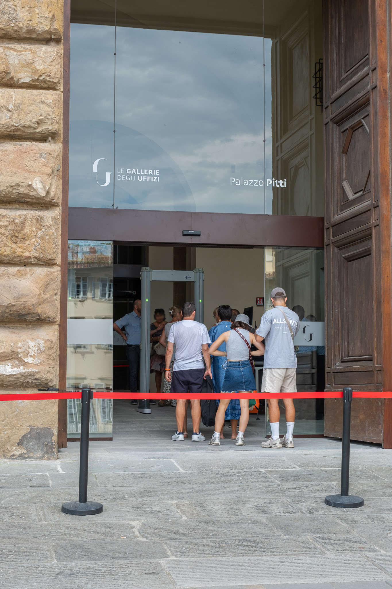 Le palais Pitti, la nouvelle entrée
