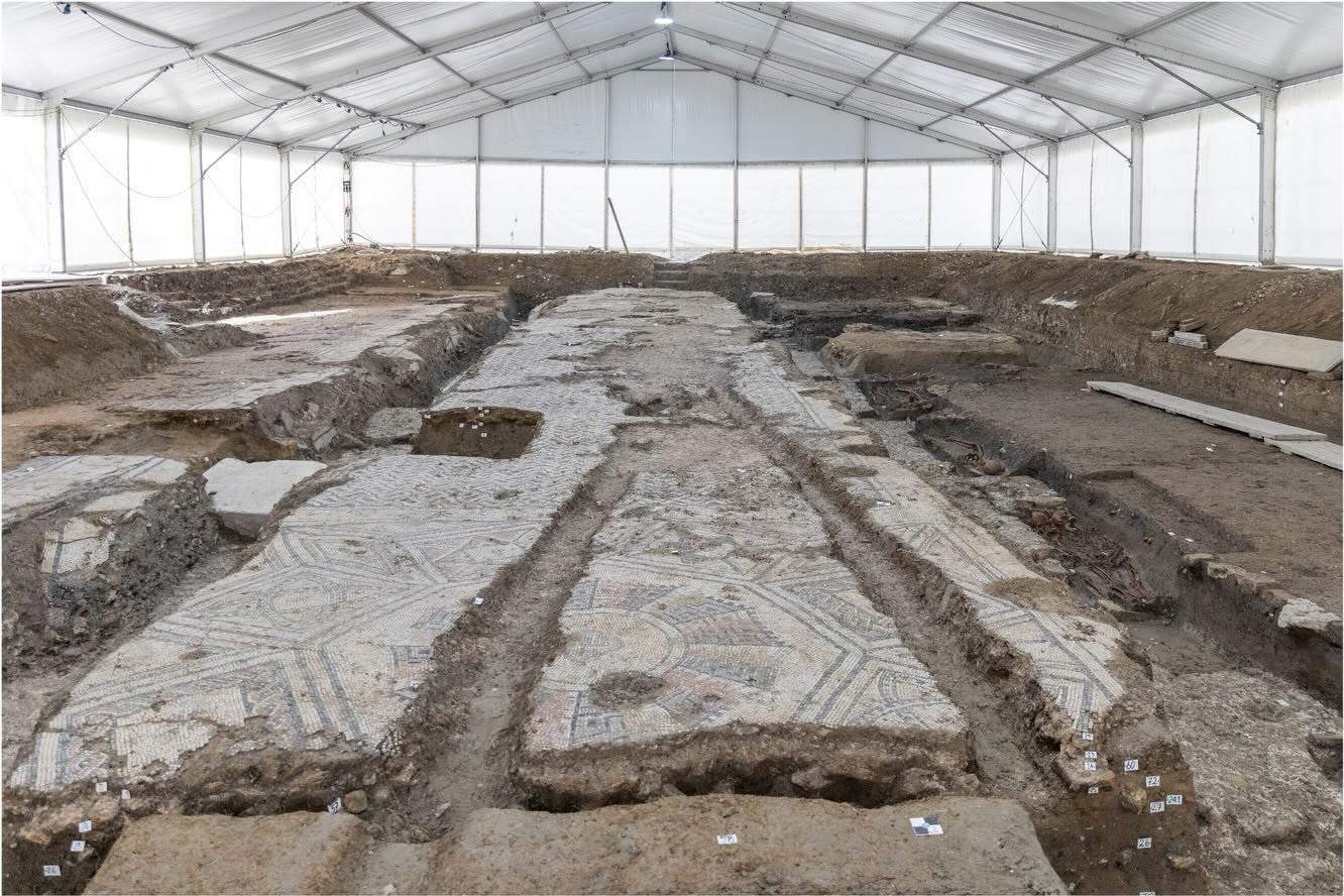 La découverte de la basilique de l'Antiquité tardive d'Oderzo. Photo : Soprintendenza ABAP pour les provinces de Padoue, Trévise et Belluno