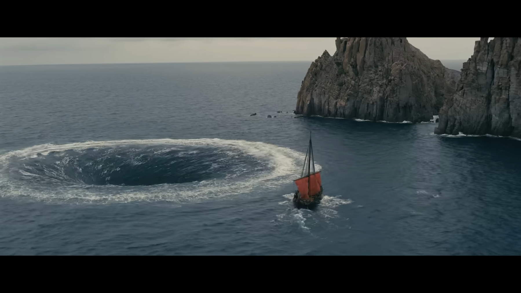 Standbild aus dem Film „Odyssee“ von Christopher Nolan