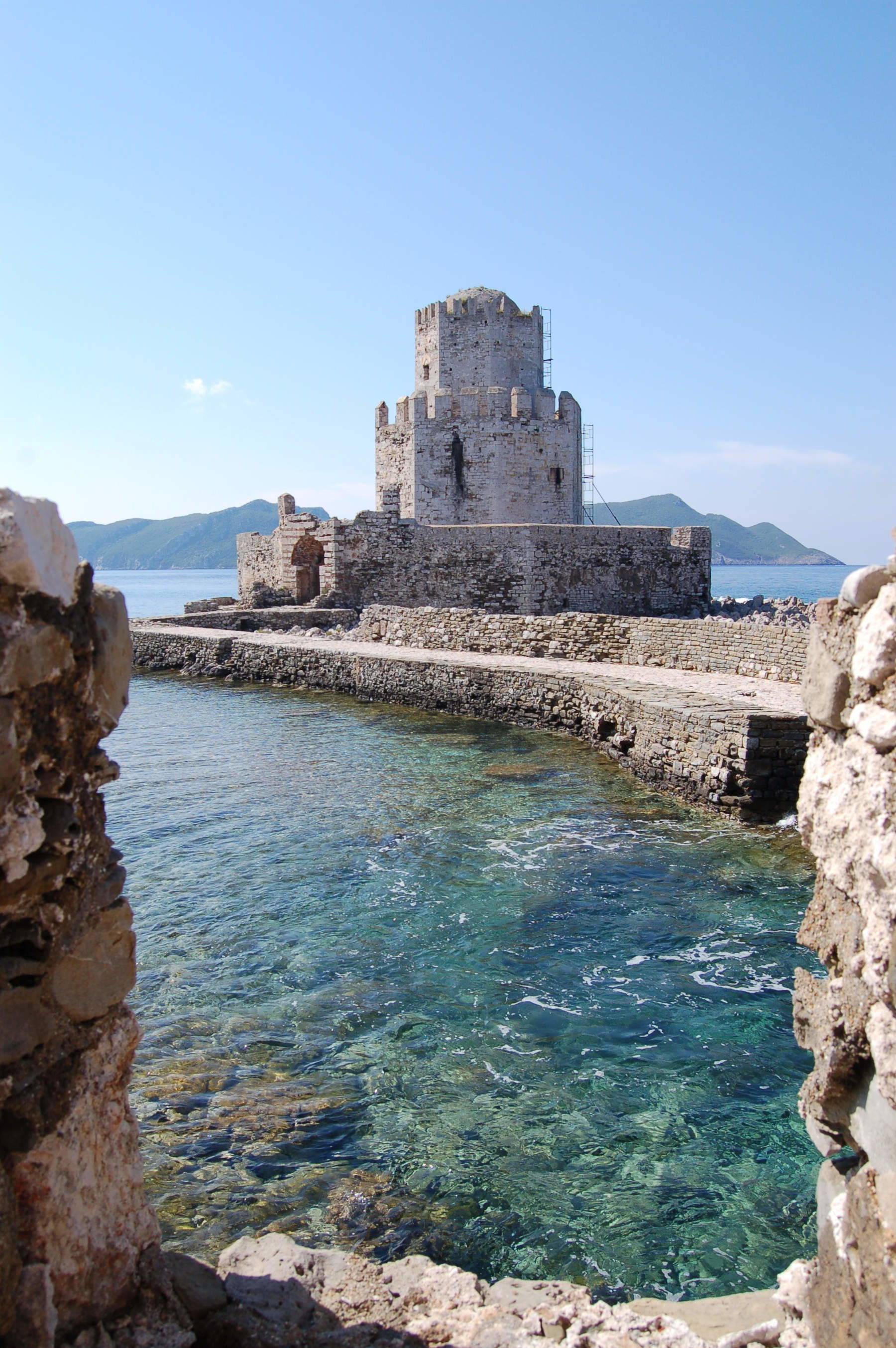 Die Burg von Methoni. Foto: sarahharding &ndash; Pixabay