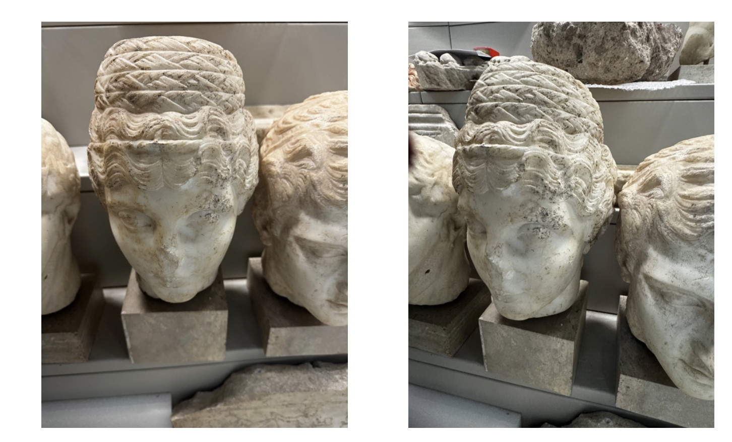 Domizia Lucilla prima del restauro