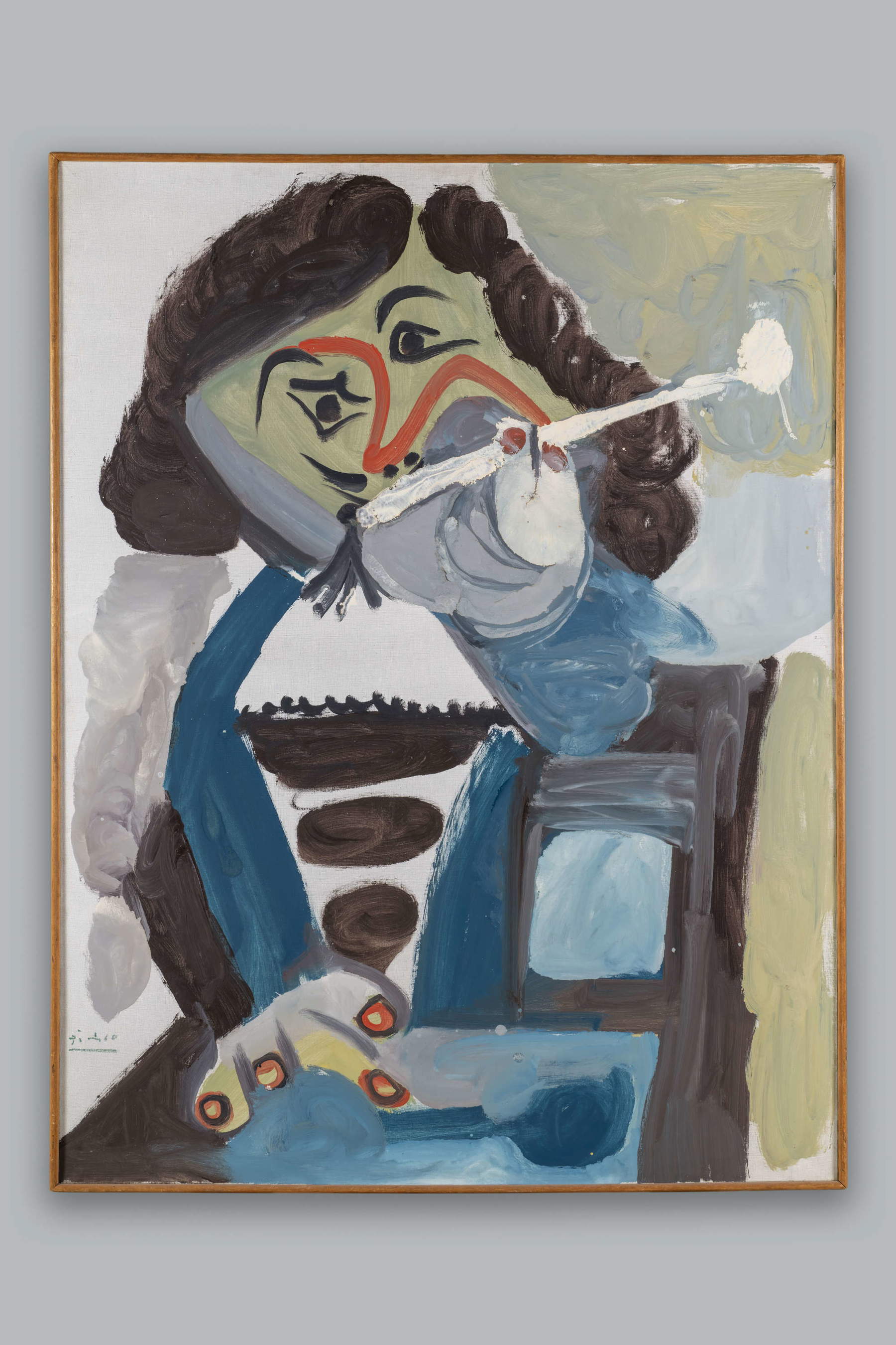 Pablo Picasso, Homme assis (1967)