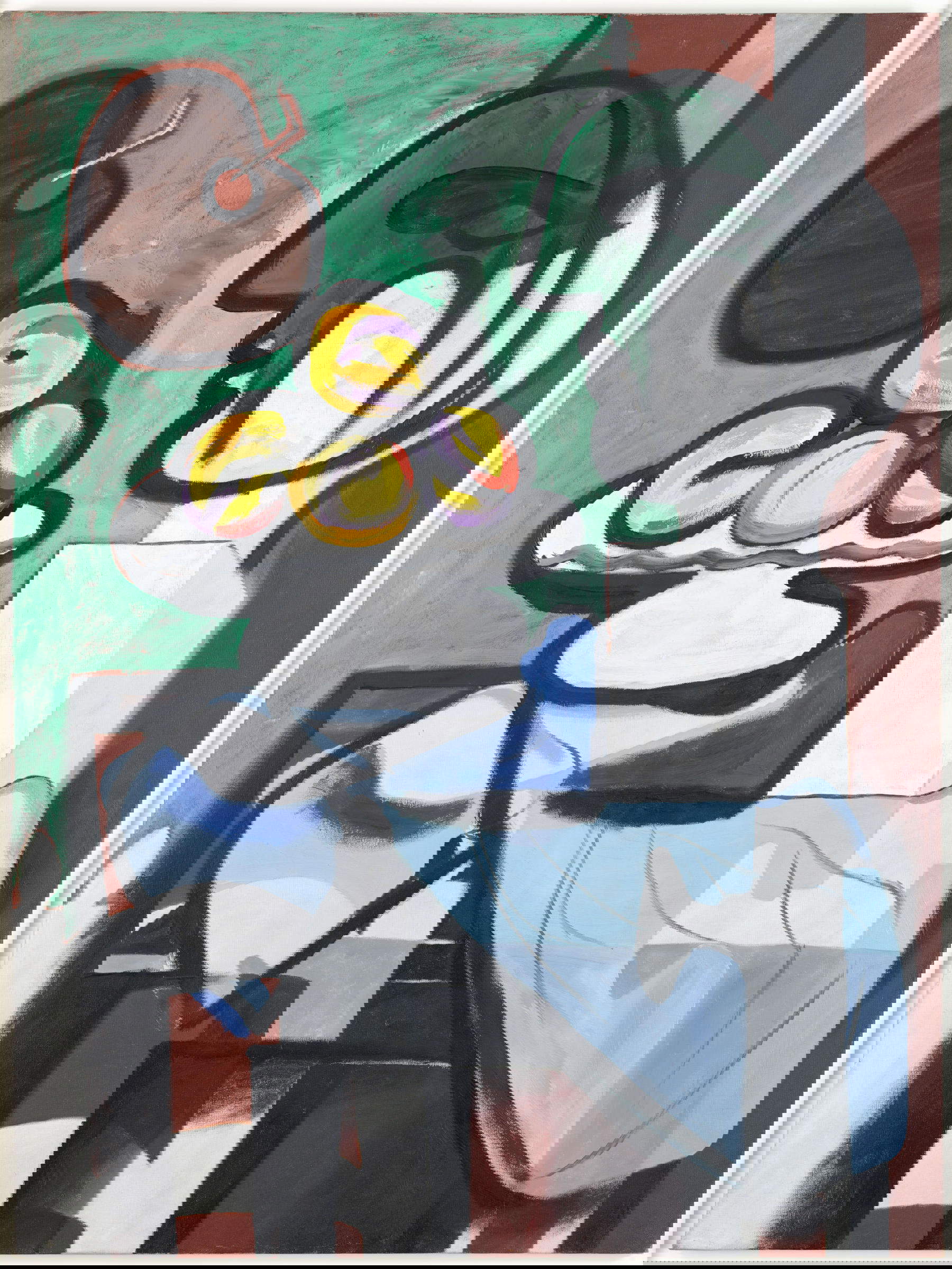 Pablo Picasso, Still lifes: buste, coupe et palette (1932; oil on canvas, 130.5 x 97.5 cm; Mus&eacute;e national Picasso-Paris) &copy; Succession Picasso 2026