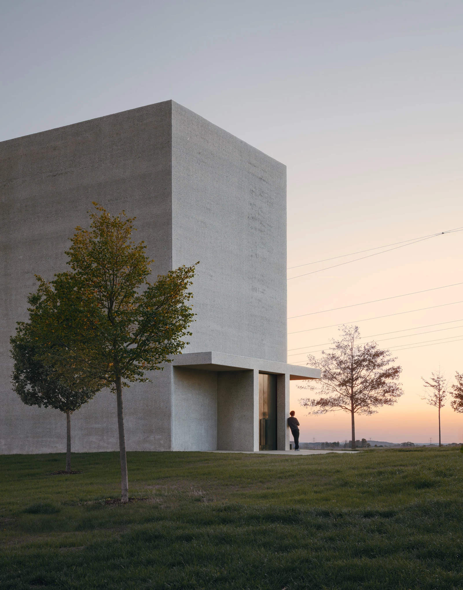 The pavilion designed by David Chipperfield. Photo: Studio Menges Tugushi