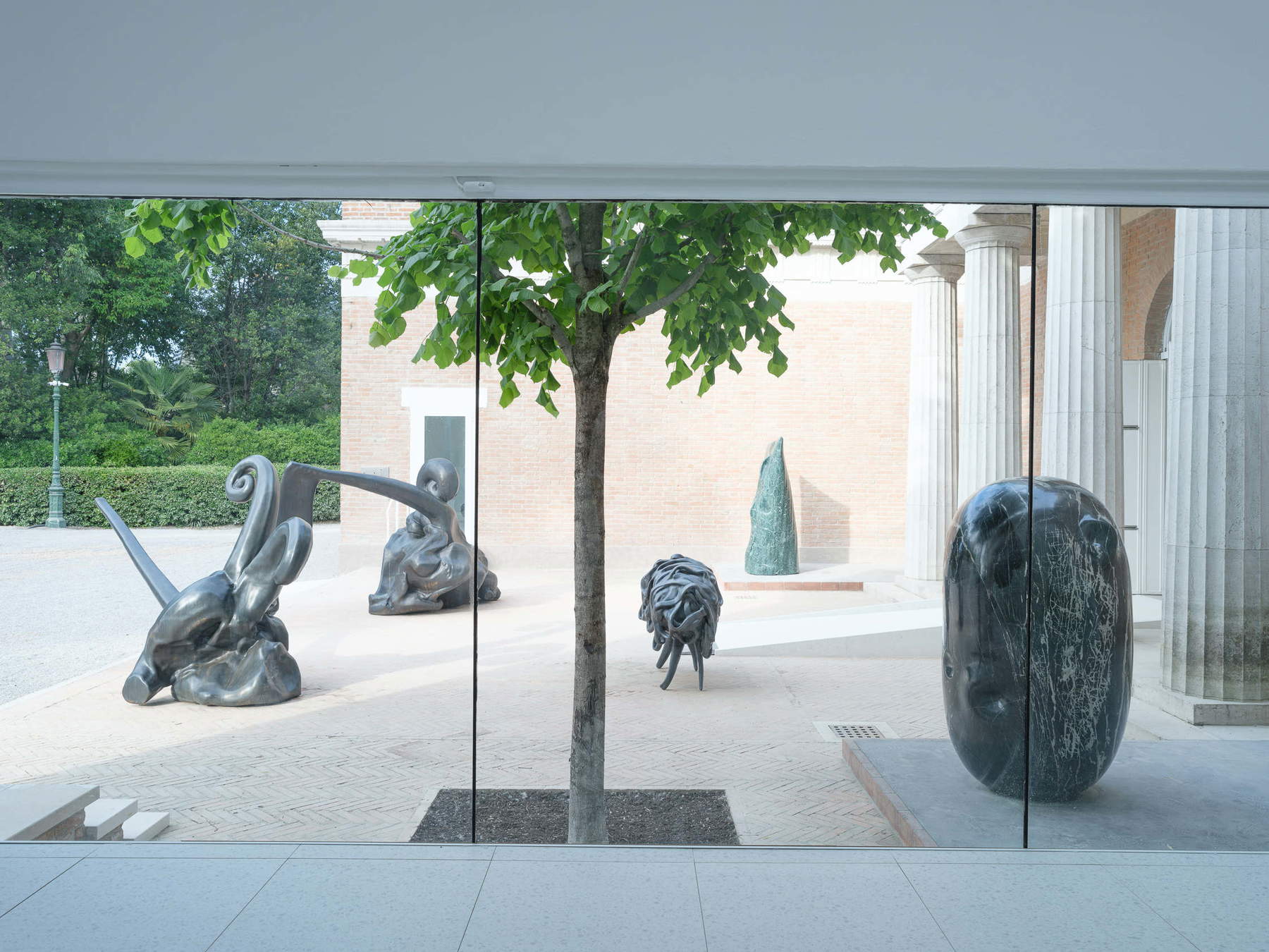 Il Padiglione degli USA alla Biennale di Venezia 2026. Foto: Andrea Avezz&ugrave;