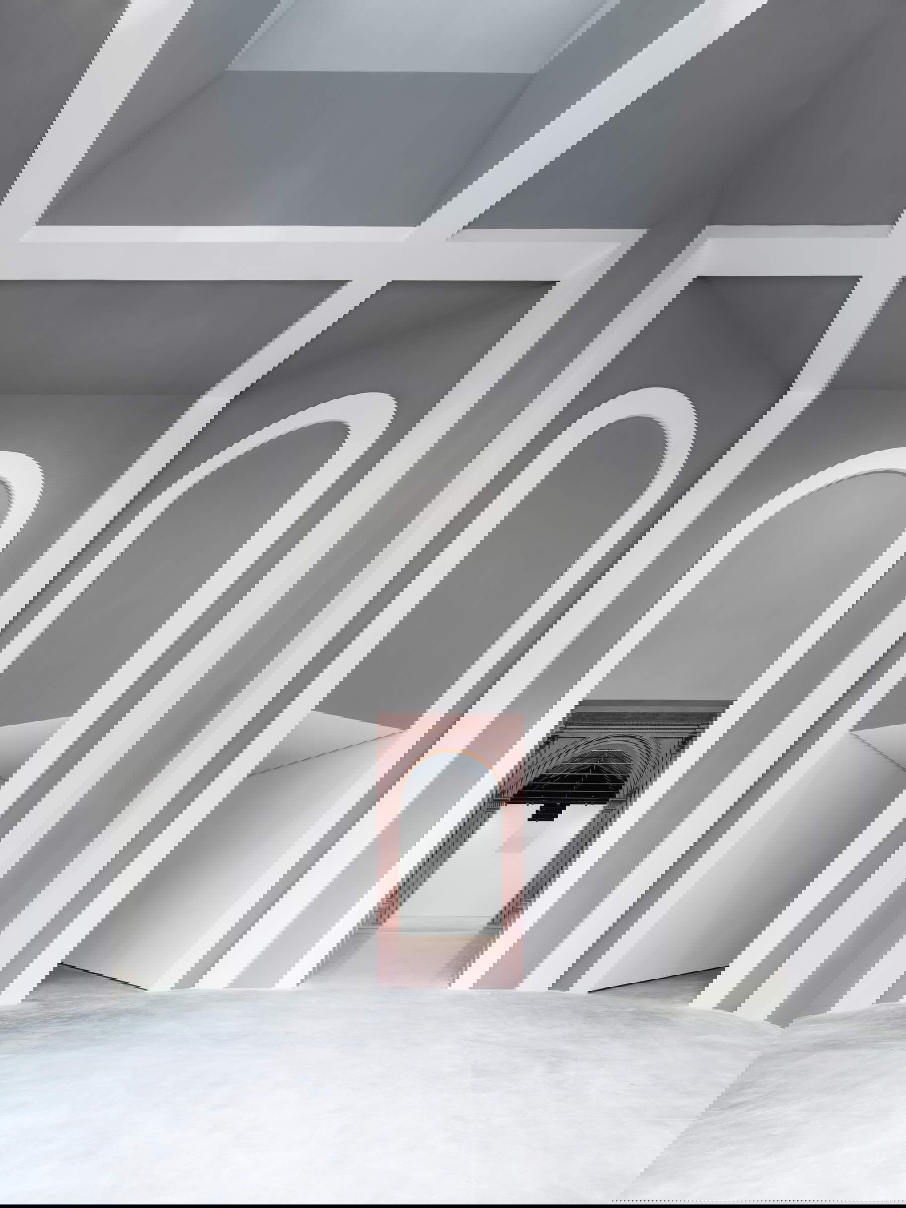 Entrance hall. Photo by Marco Cappelletti. Marco Cappelletti Studio. Courtesy of La Biennale di Venezia