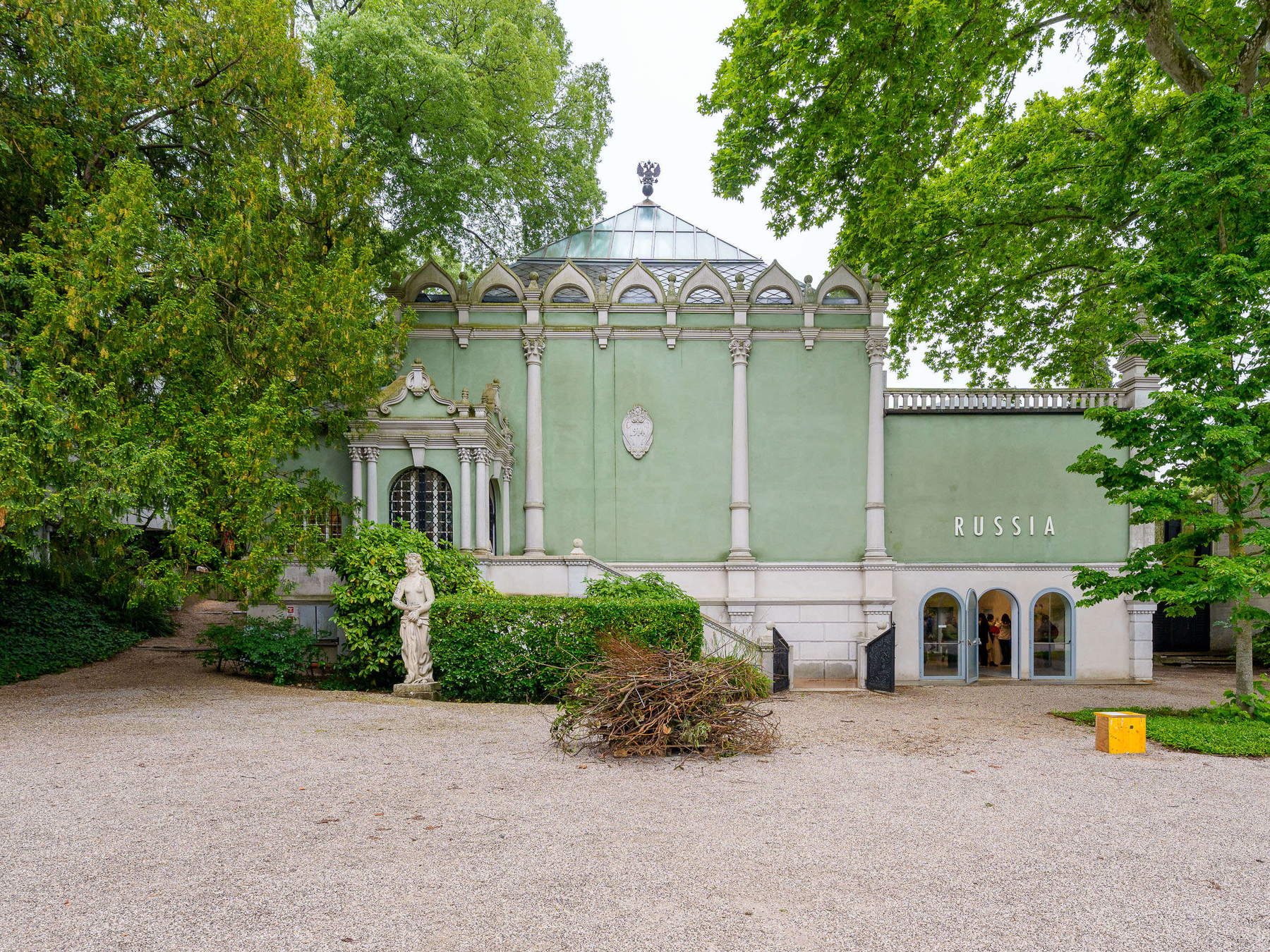 Der russische Pavillon auf der Biennale 2026. Foto: Andrea Avezz&ugrave; / La Biennale di Venezia
