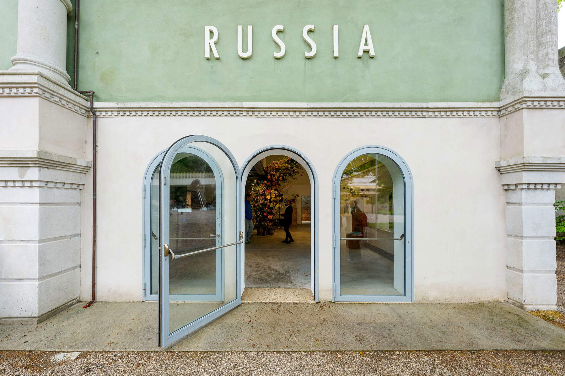 Der russische Pavillon auf der Biennale 2026. Foto: Andrea Avezz&ugrave; / La Biennale di Venezia