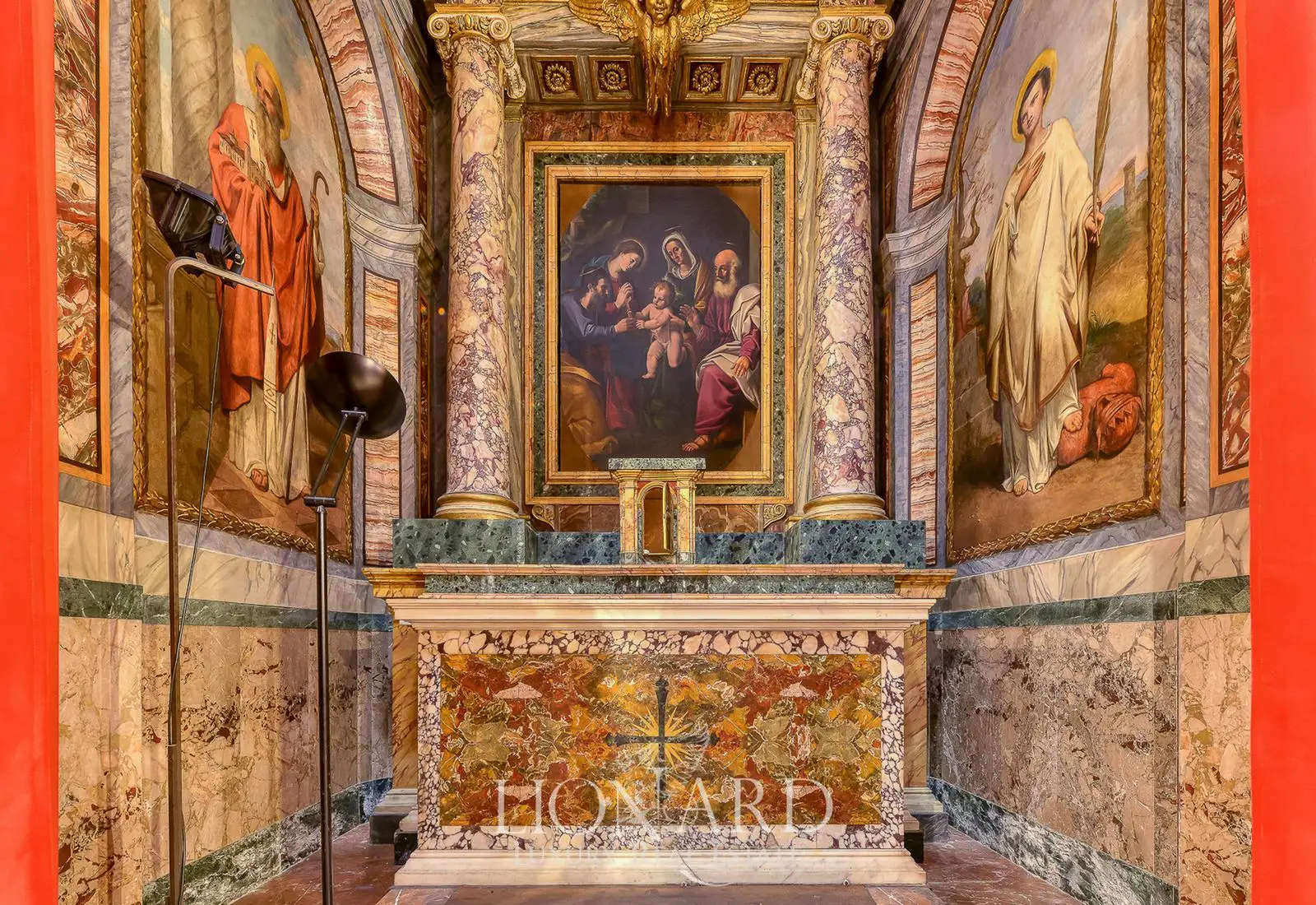 Palazzo del Pontificio Collegio Belga. Foto: Lionard Luxury Real Estate