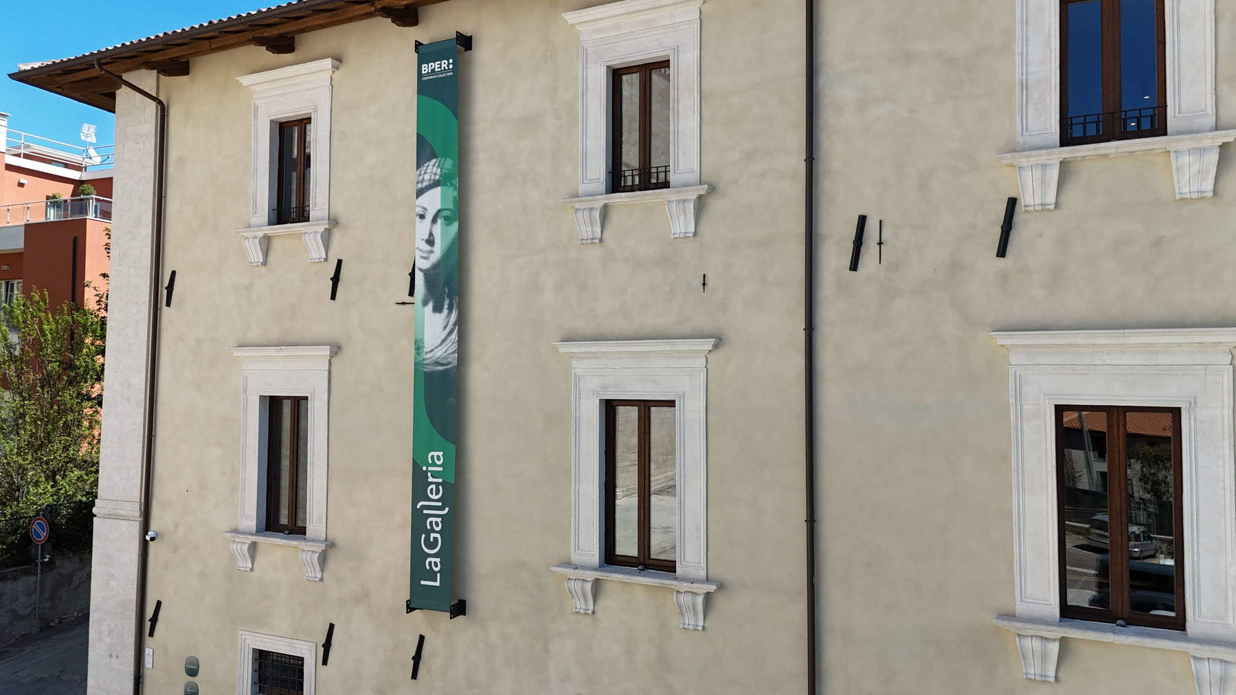 Palacio Farinosi Branconi, L'Aquila. Foto: La Galería de BPER