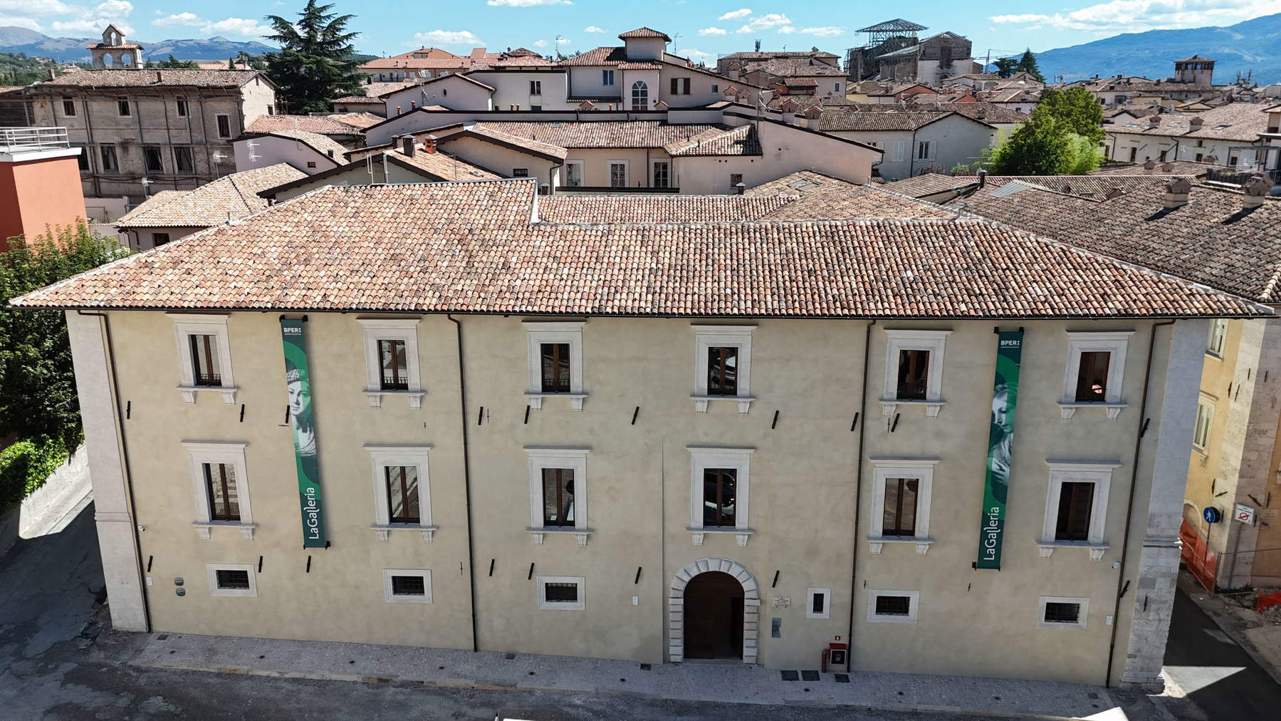 Palacio Farinosi Branconi, L'Aquila. Foto: La Galería de BPER