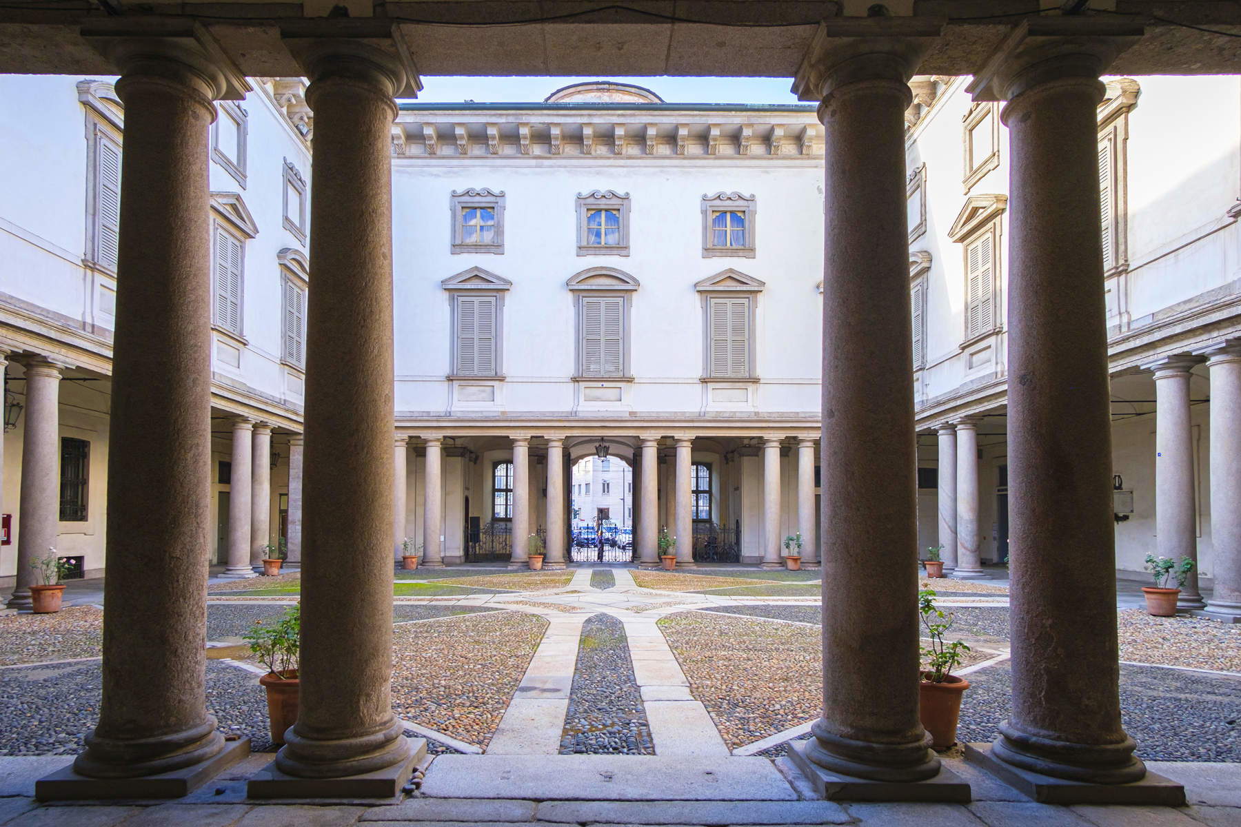 Der Ehrenhof, &copy; Roberto Morelli mit freundlicher Genehmigung des Kulturministeriums