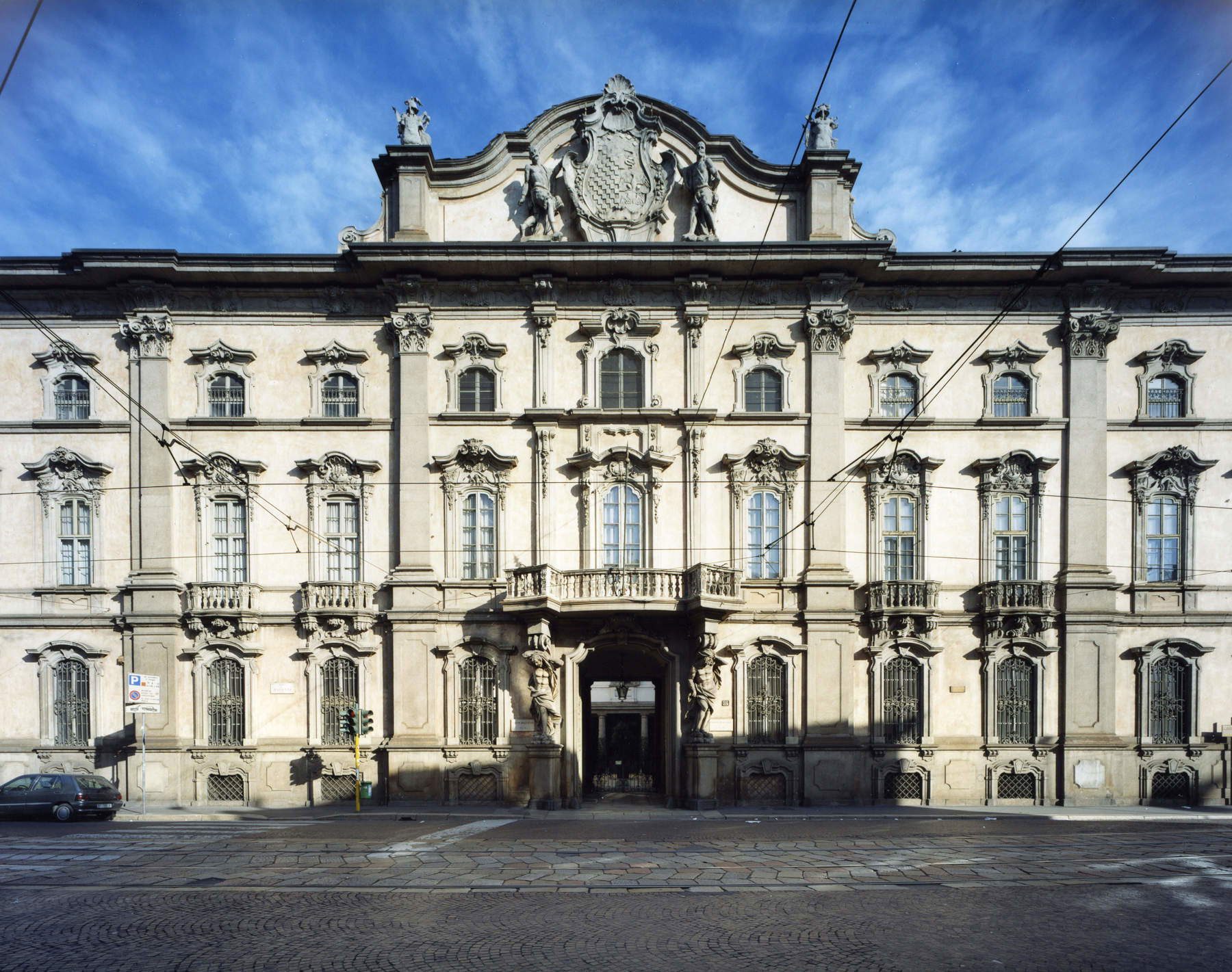 Die Fassade des Palazzo Litta am Corso Magenta in Mailand, &copy; Gabriele Basilico für das Kulturministerium