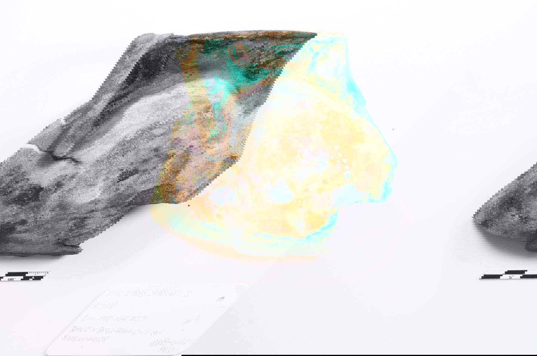 Kochtopf, gefunden im Wrack des mittelalterlichen Schiffes Sv&aelig;lget 2. Foto: Mit freundlicher Genehmigung des Wikingerschiffsmuseums in Roskilde