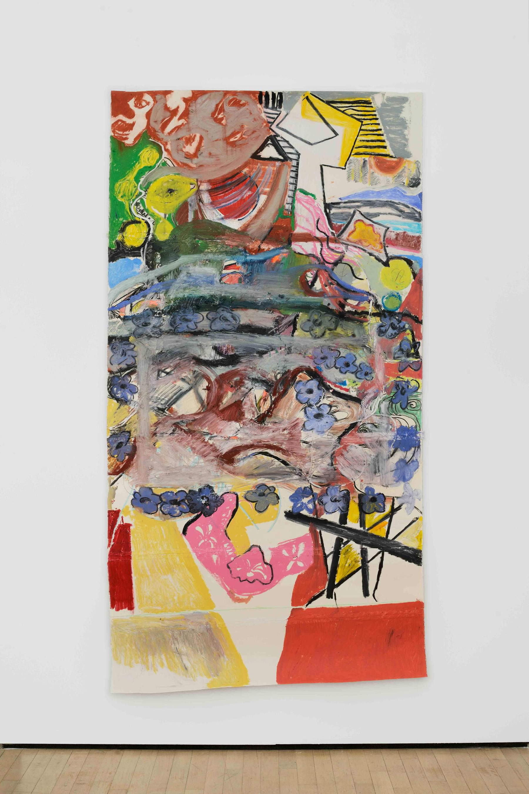 Pesce Khete, Untitled (2021). Courtesy of a private collection; photo credit: COLLI