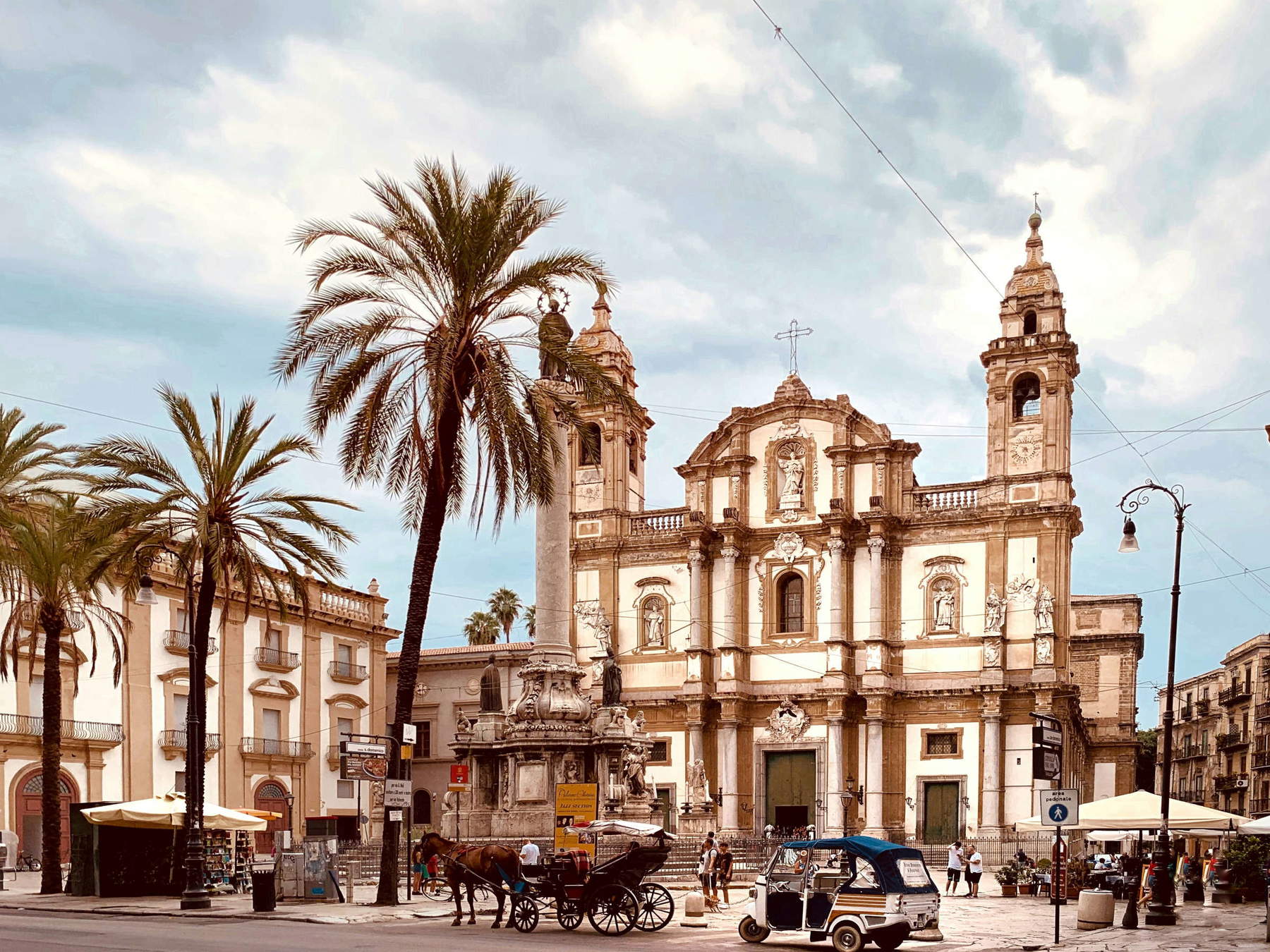 Palermo, Piazza San Domenico. Foto: Giuseppe Buccola