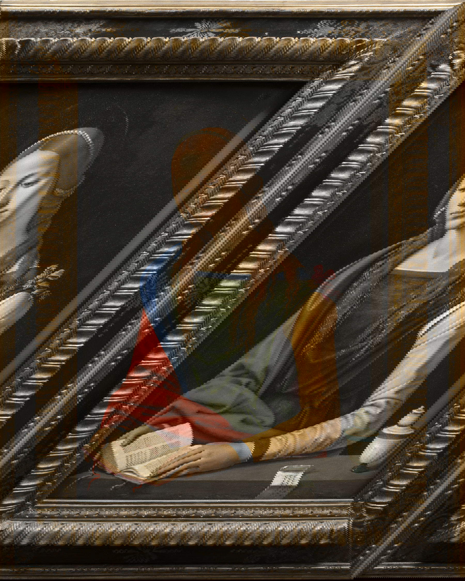 Piero di Cosimo, Santa Maria Maddalena (1490-1492; tempera e olio su tavola; Roma, Gallerie Nazionali d'Arte Antica)