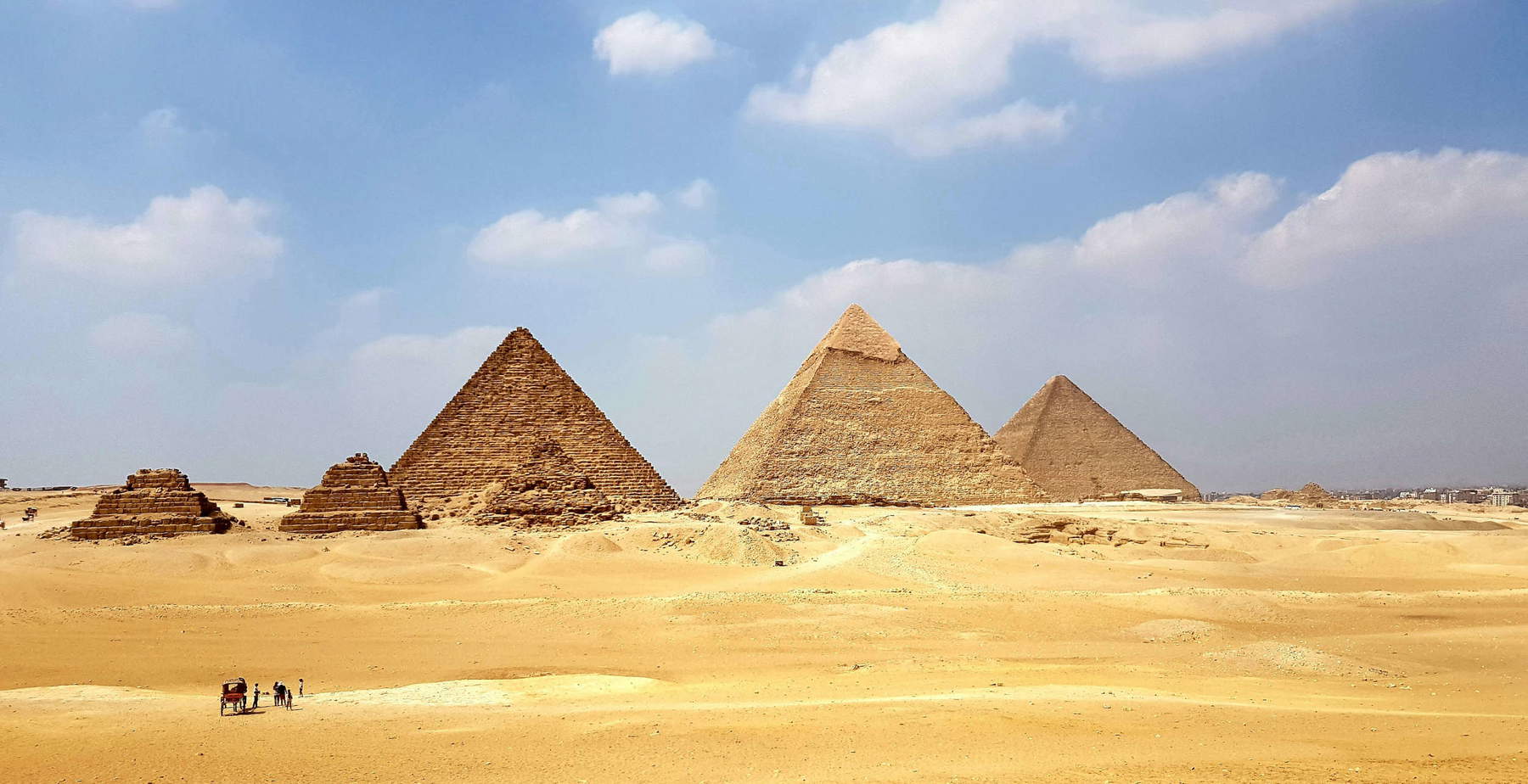 Le Piramidi di Giza. Foto: Osama Elsayed