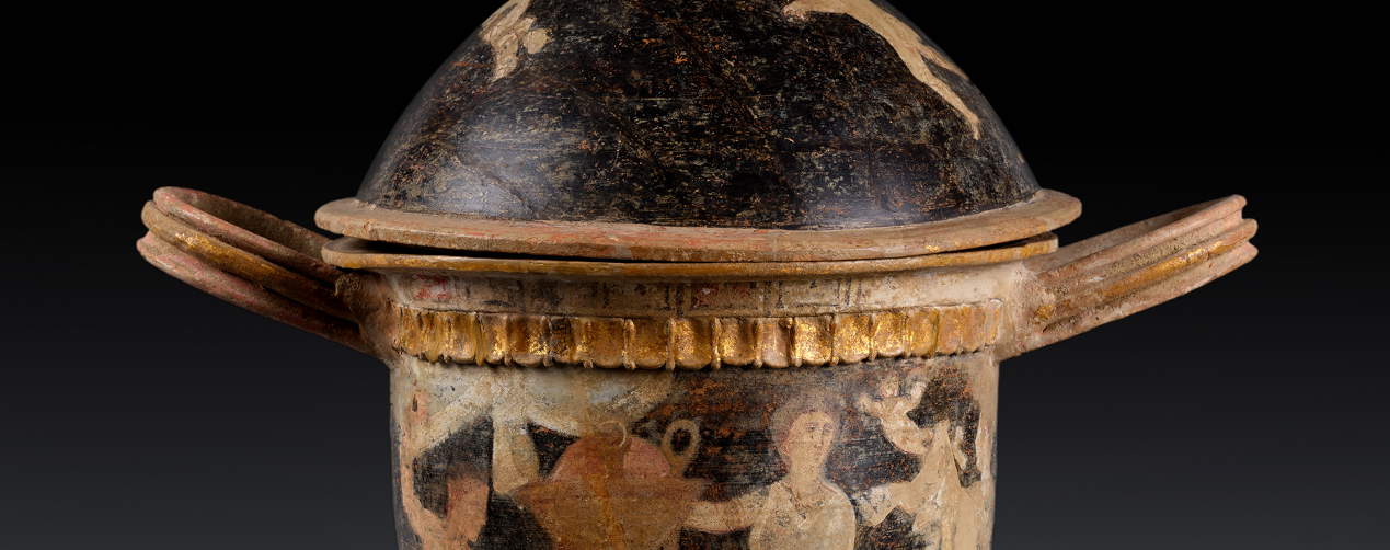 Die Pyxis von Centuripe kehrt nach Sizilien zurück: Das Allard Pierson gibt die antike Vase nach neuen Untersuchungen zurück
