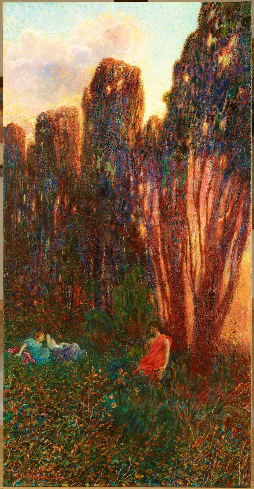 Plinio Nomellini, Latin Autumn (1899–1900; oil on canvas)