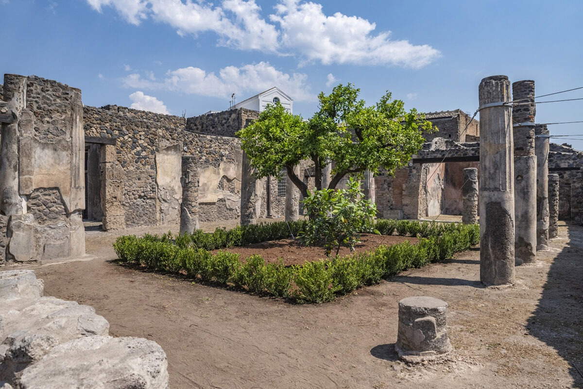 Das Haus des Zitherspielers. Foto: Archäologischer Park von Pompeji
