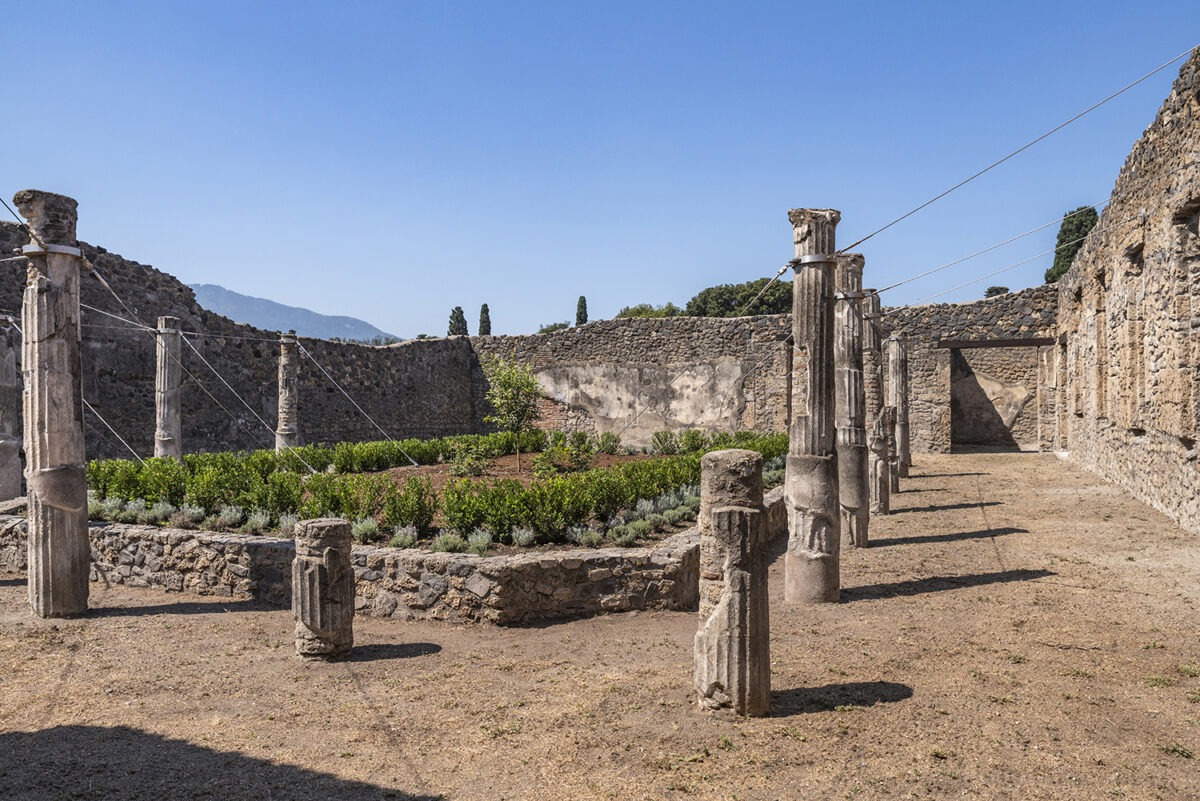 Das Haus des Zitherspielers. Foto: Archäologischer Park von Pompeji