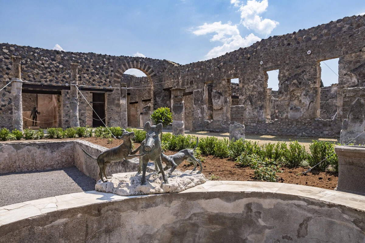 Das Haus des Zitherspielers. Foto: Archäologischer Park von Pompeji