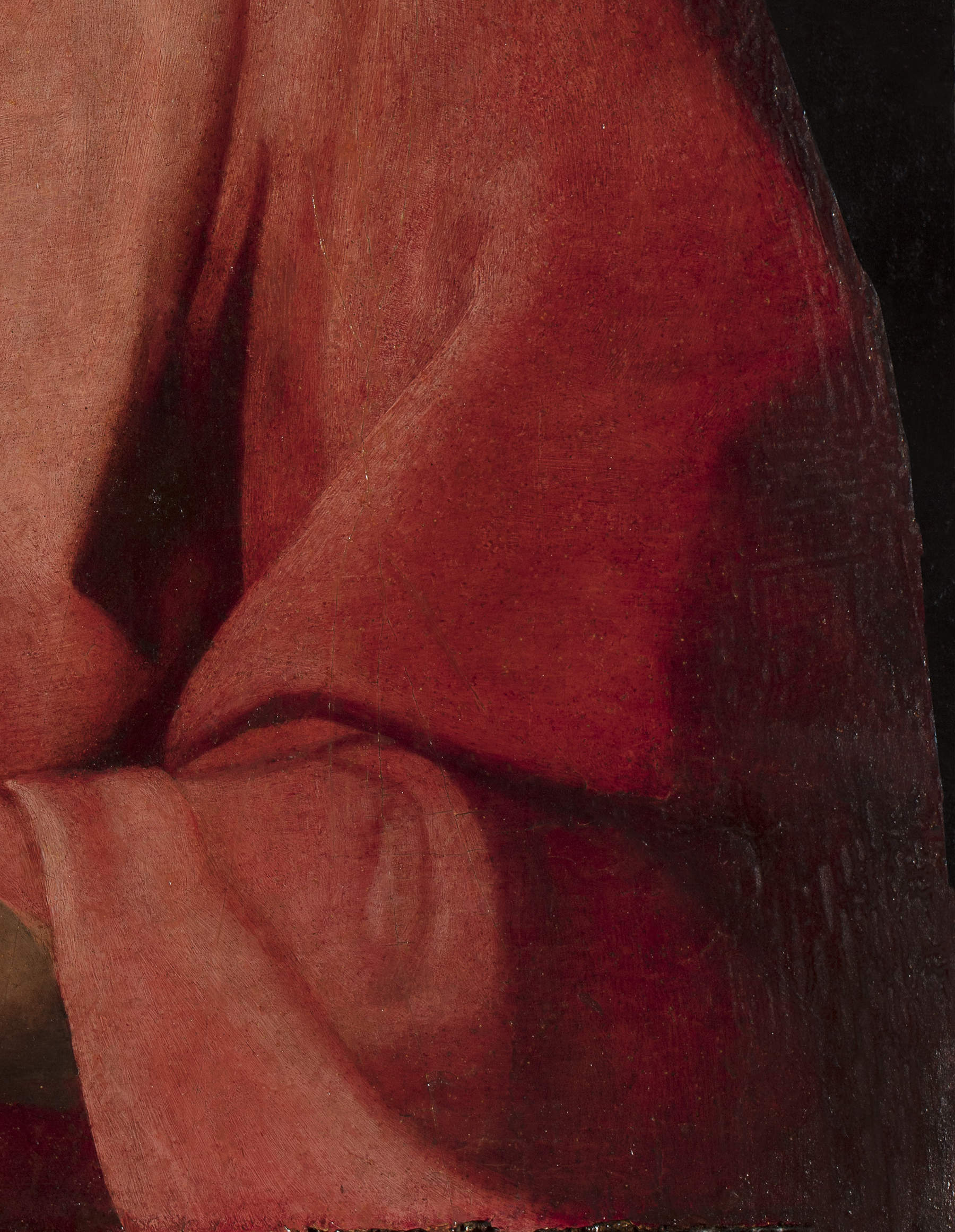 Jacopo Pontormo, *Vir Dolorum* after restoration (1530). Photo: &copy; Giammarco Cappuzzo Fine Art