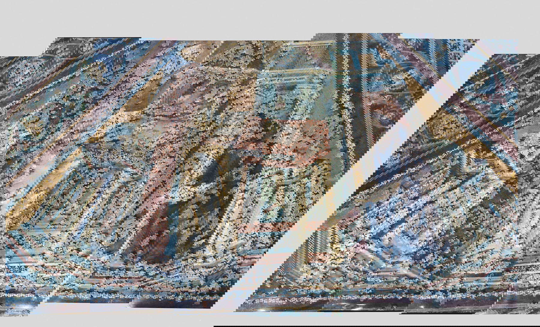 1997, earthquake and restoration of the Basilica of St. Francis. Photo: Ghigo Roli