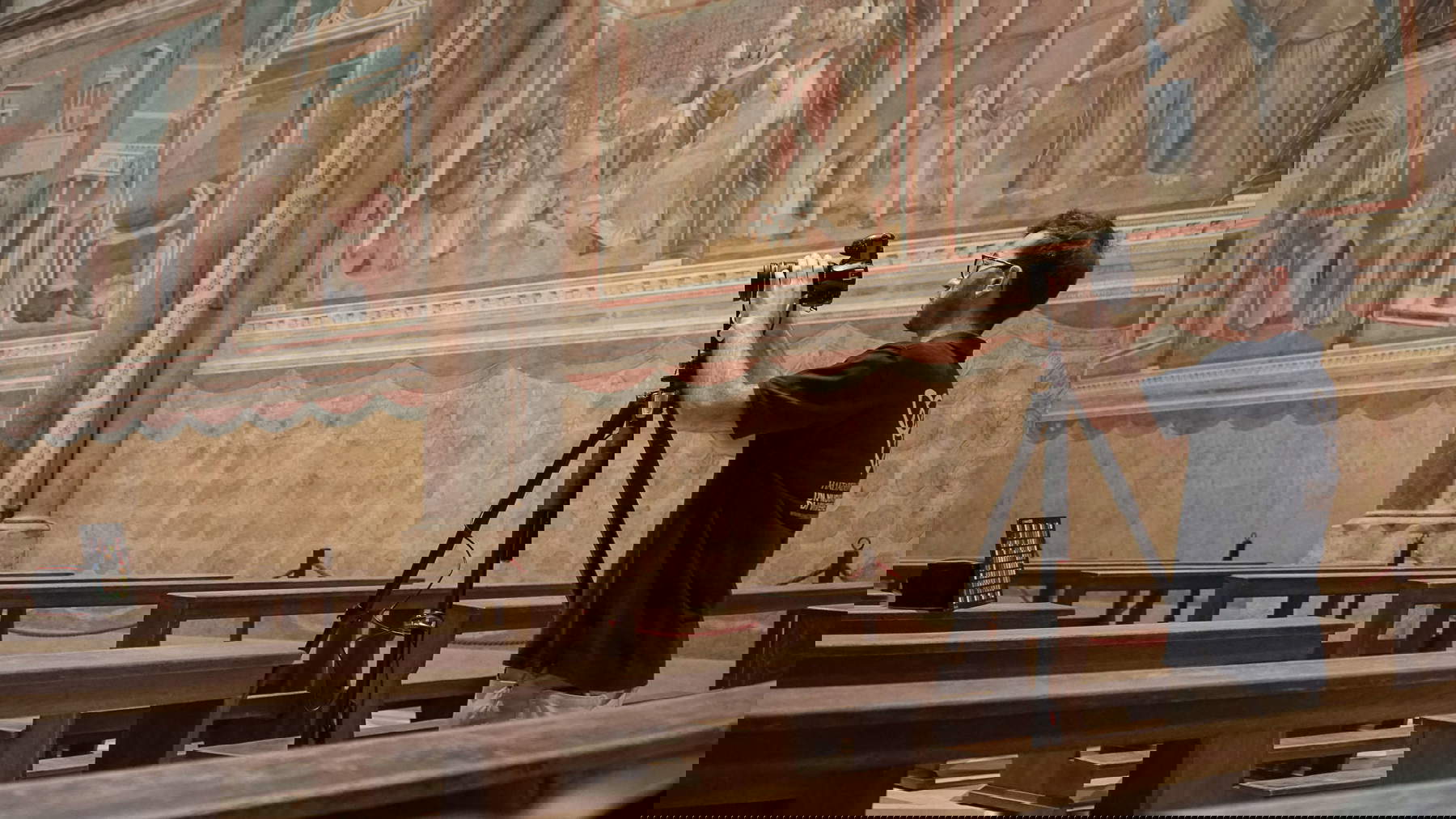 Basilica of St. Francis of Assisi, Upper Church, digitization campaign by Haltadefinizione. Photo: Haltadefinizione