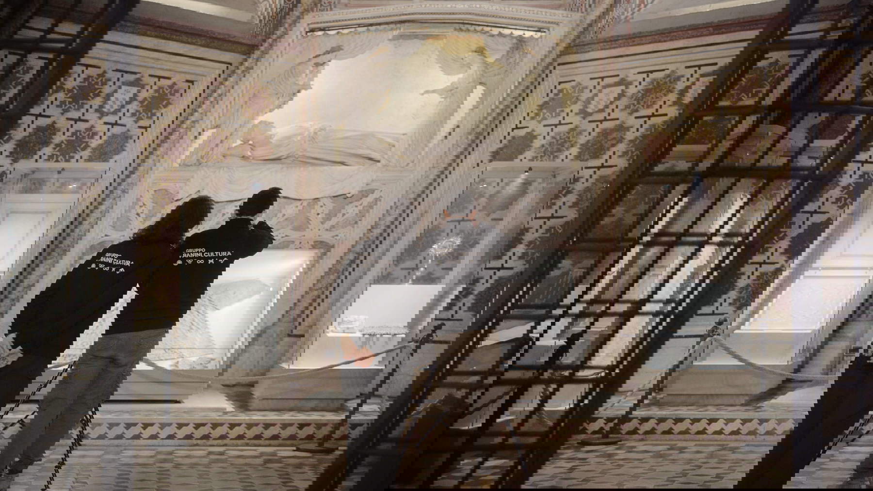 Basilica of St. Francis of Assisi, lower church, digitization campaign by Haltadefinizione. Photo: Haltadefinizione