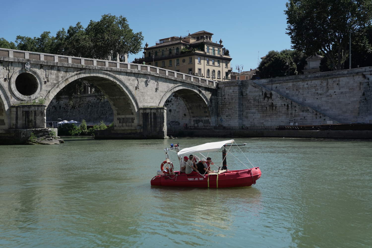 Proyecto Tevere. Foto: ICR - OFICINA DE PRENSA