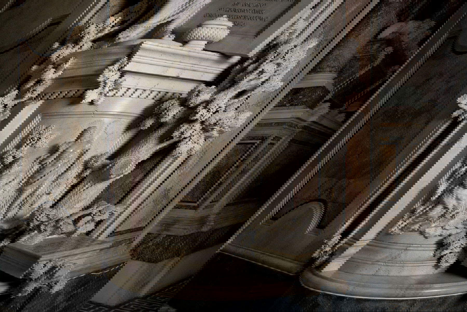 Bassorilievo della Pudicizia, Museo de la Capilla Sansevero. Foto: Raffaele Aquilante y Alessandro Scarano para 327Collective