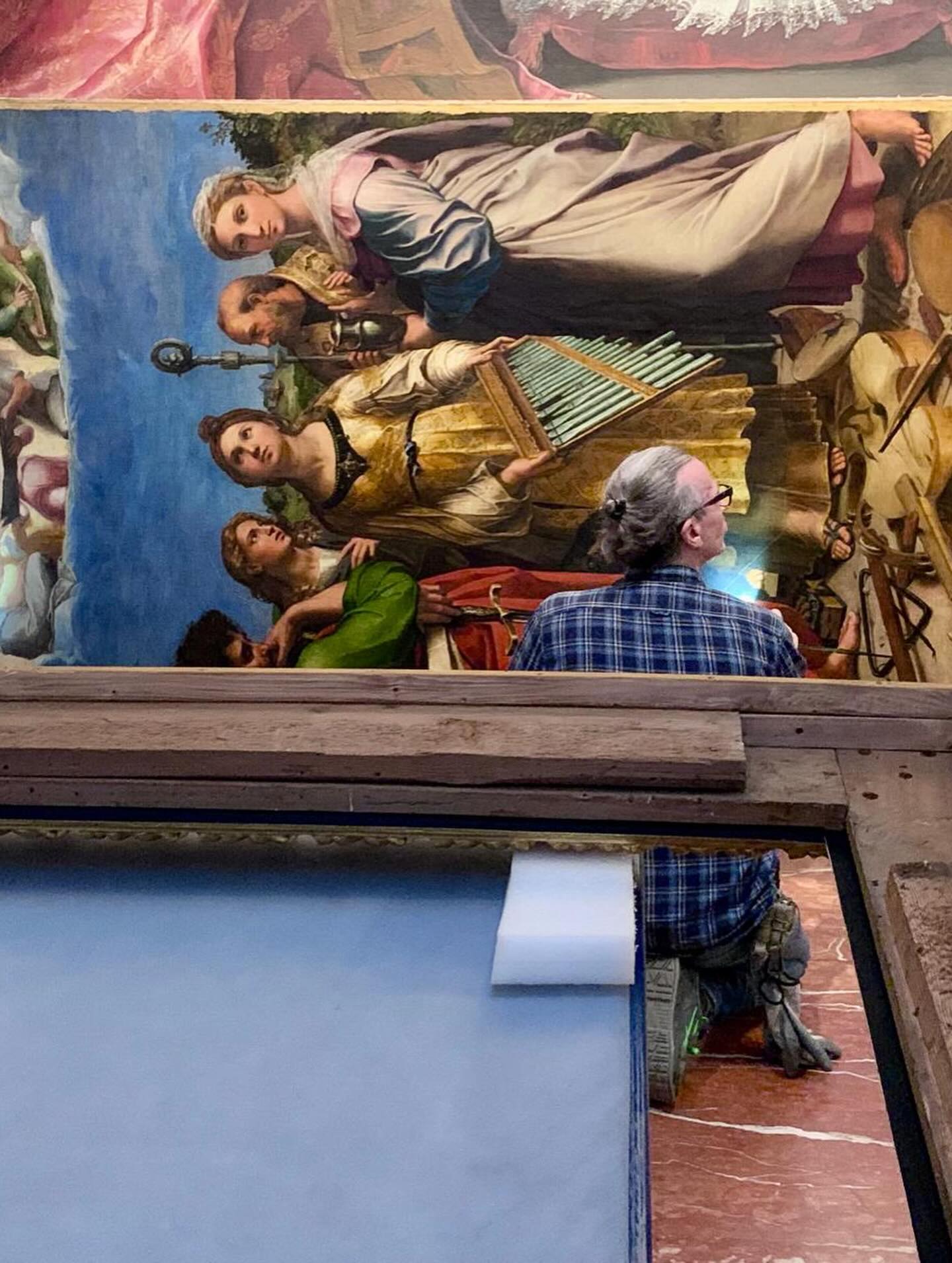 Raphael's Ecstasy of Saint Cecilia prepares for its trip to the US. Photo: Ministry of Culture / Pinacoteca Nazionale di Bologna