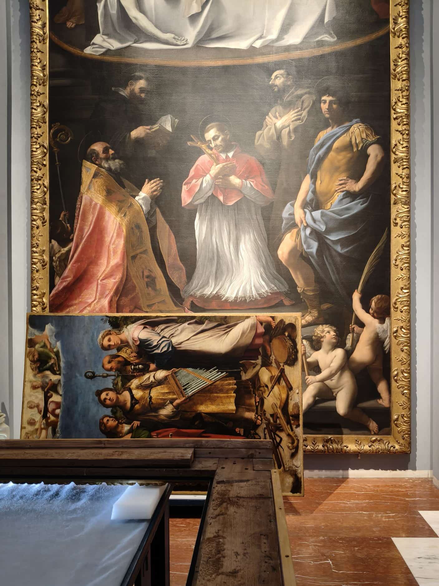 Raphael's Ecstasy of Saint Cecilia prepares for its trip to the US. Photo: Ministry of Culture / Pinacoteca Nazionale di Bologna